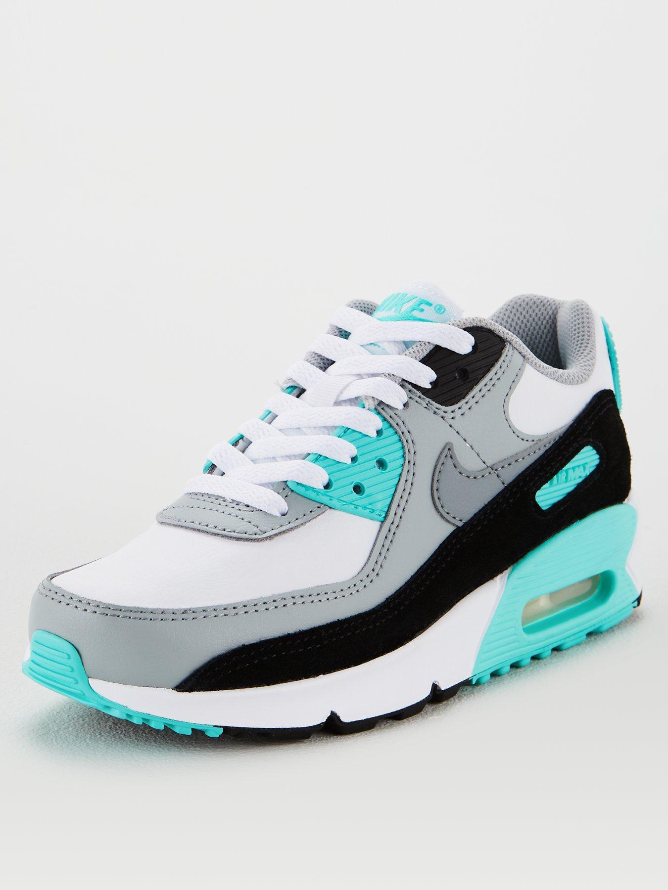 grey nike junior trainers