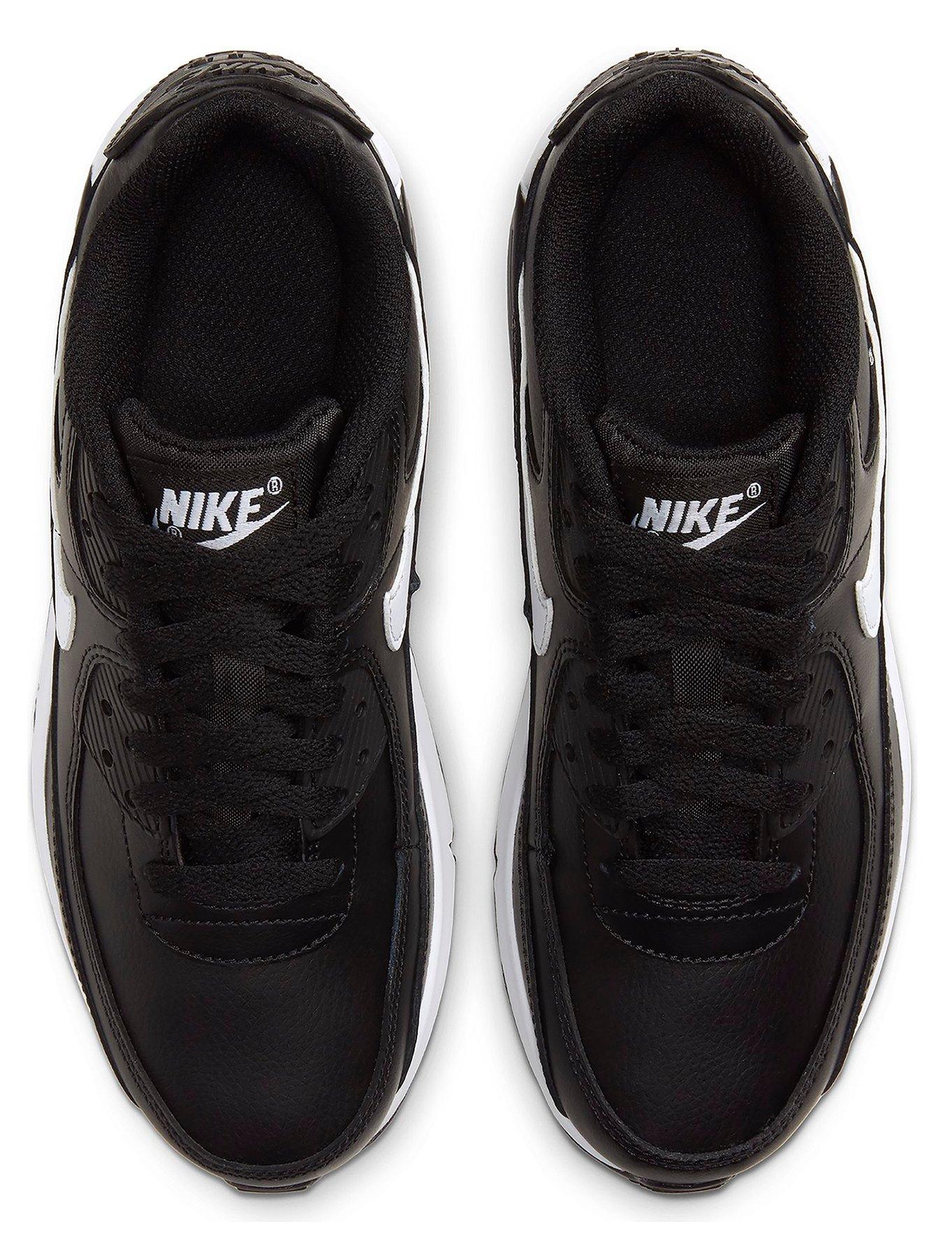 leather trainers junior