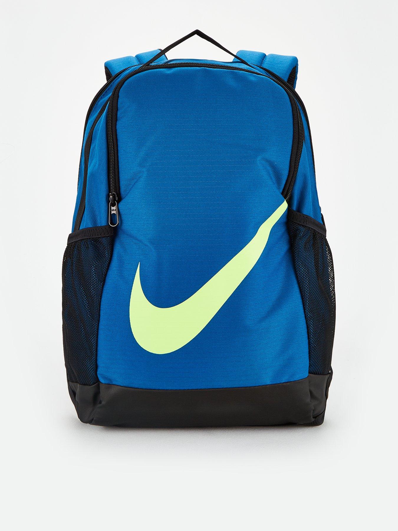 nike blue brasilia backpack