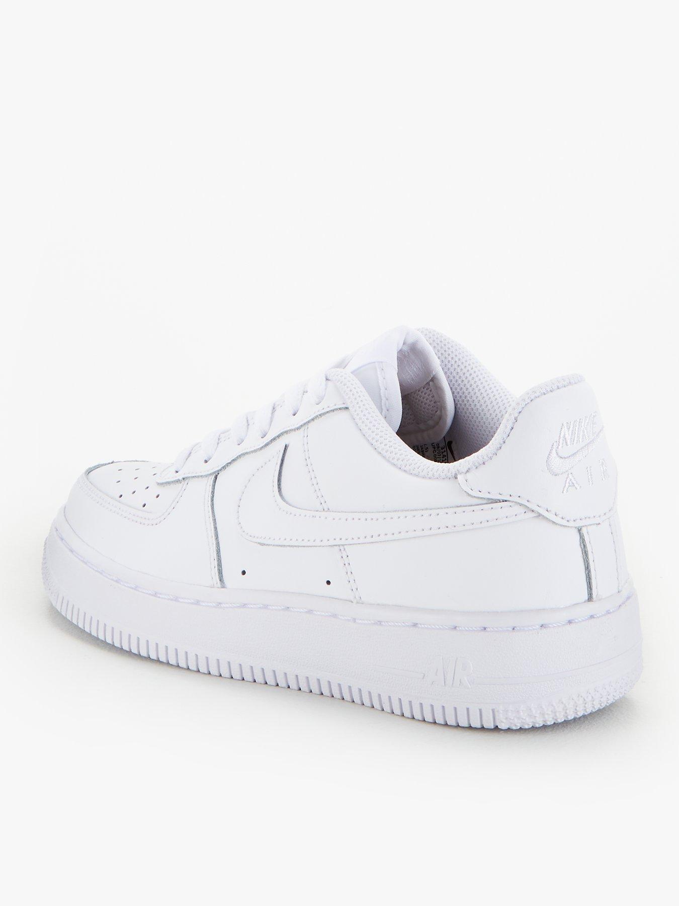 nike air force 1 white junior size 4