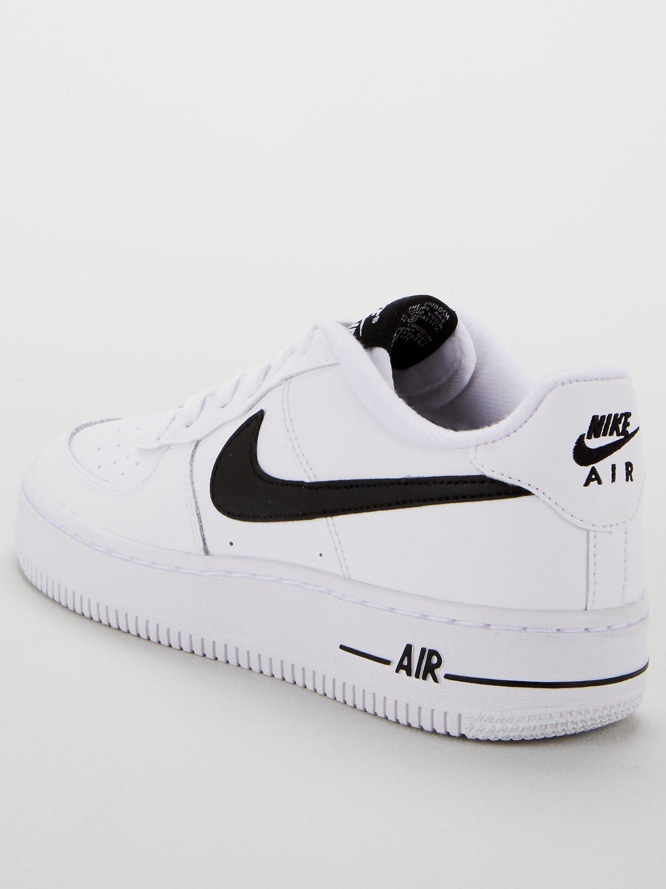 nike air force 1 junior black tick