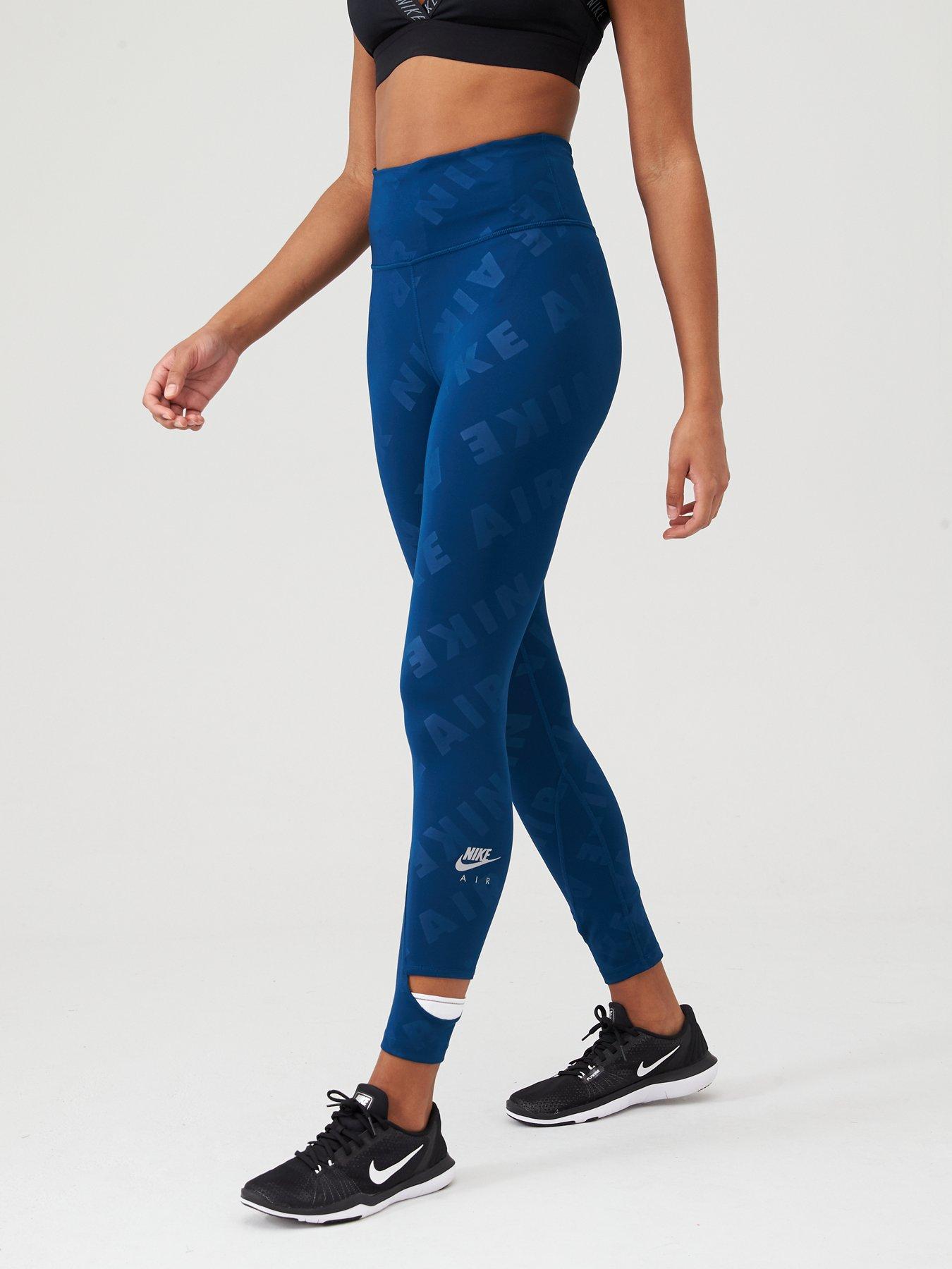 nike air leggings blue