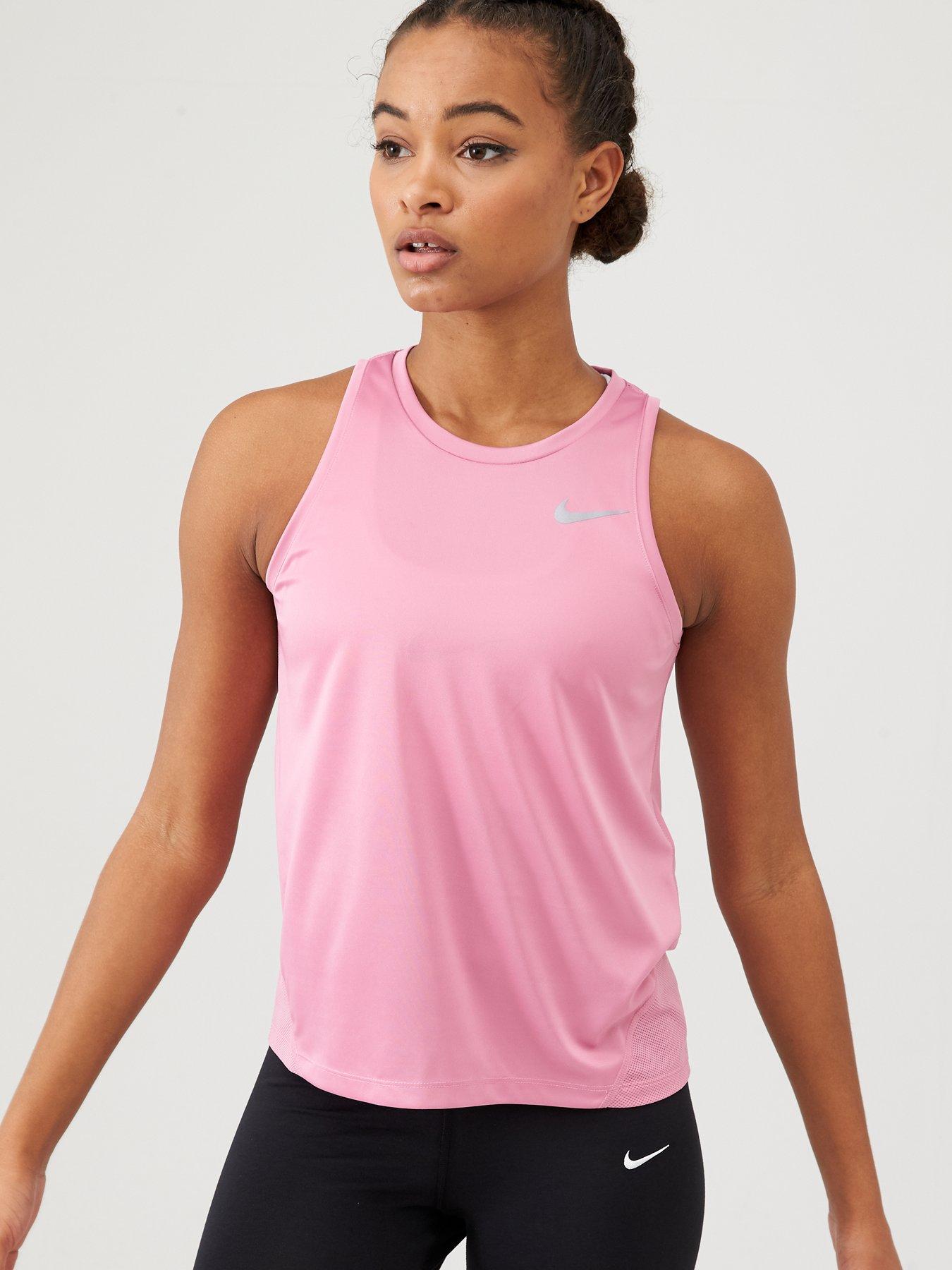 nike tank top in pink