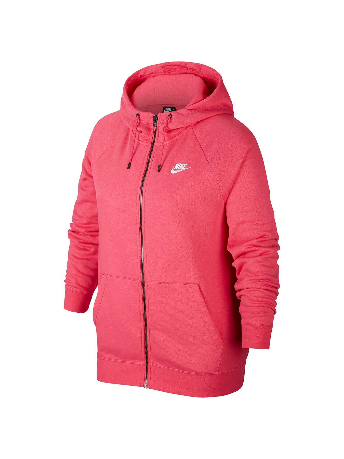 watermelon pink nike hoodie