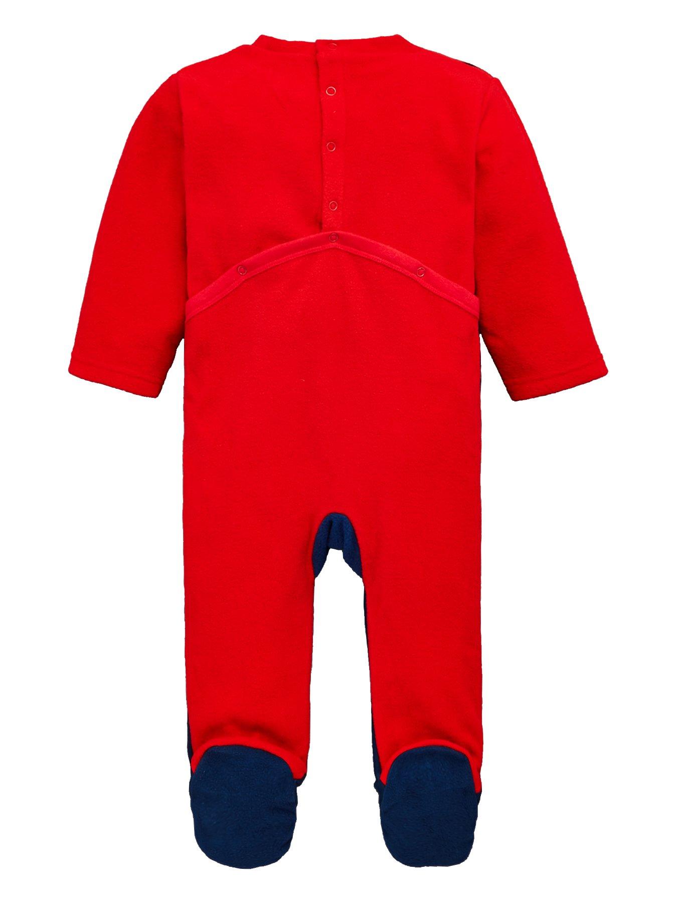 spiderman baby sleepsuit