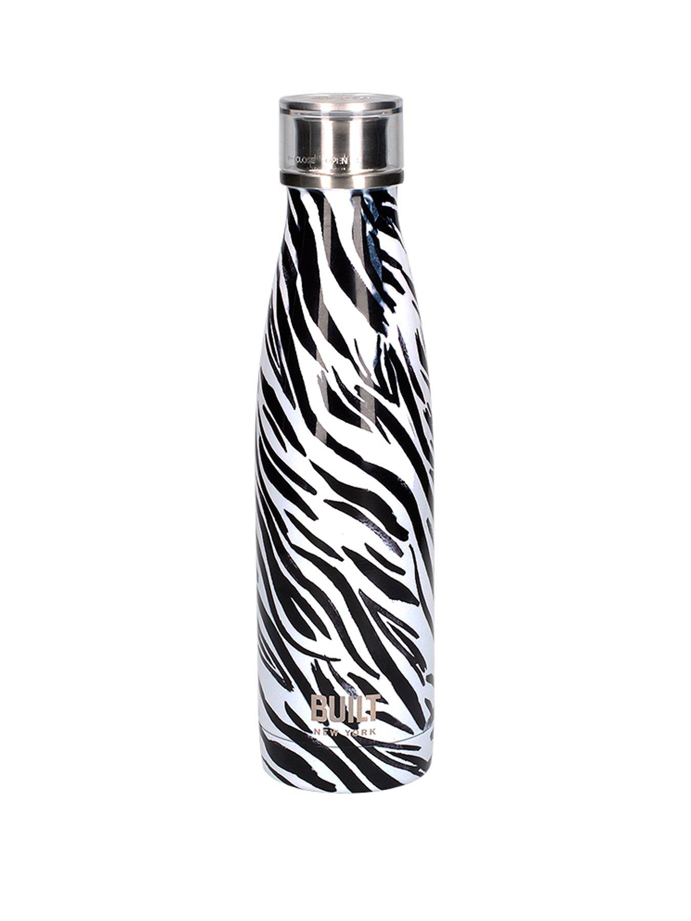 Built Hydration Double Walled Stainless Steel Water Bottle &Ndash; Zebra Print review