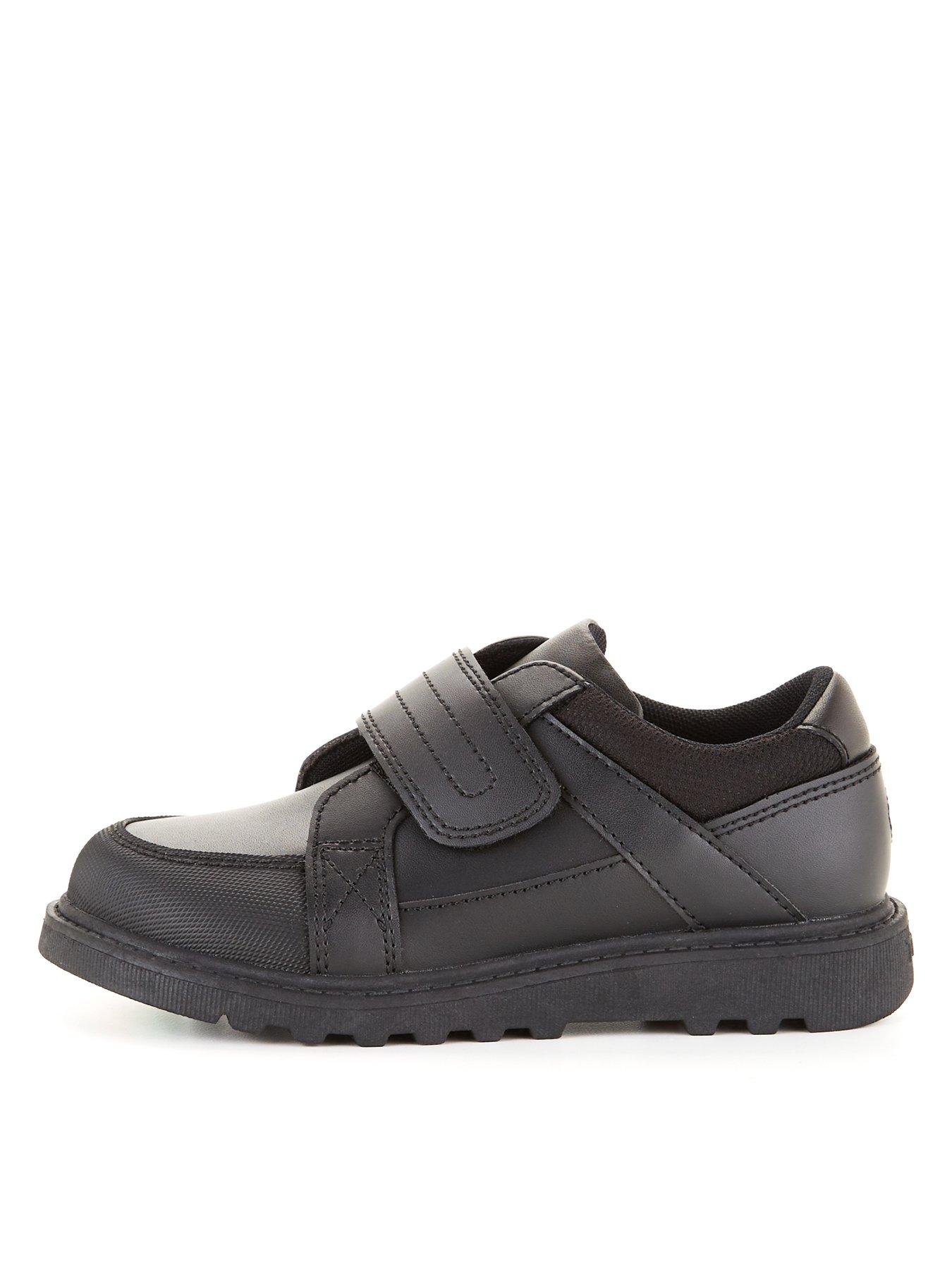 The Very Collection Toezone Younger Boys Sole Strap Leather School Shoe