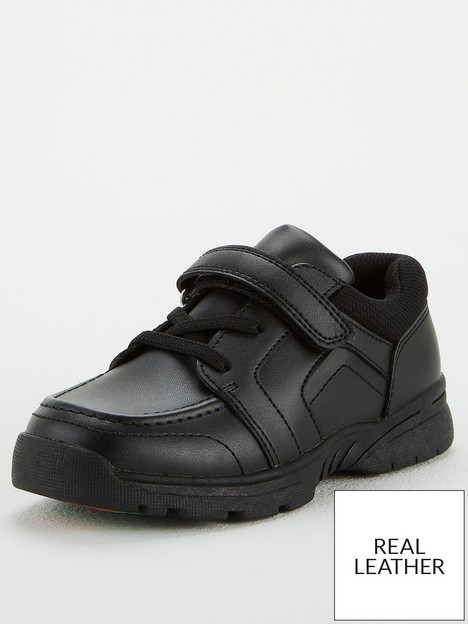 everyday-toezone-boys-leather-elastic-lace-with-strap-school-shoe-black