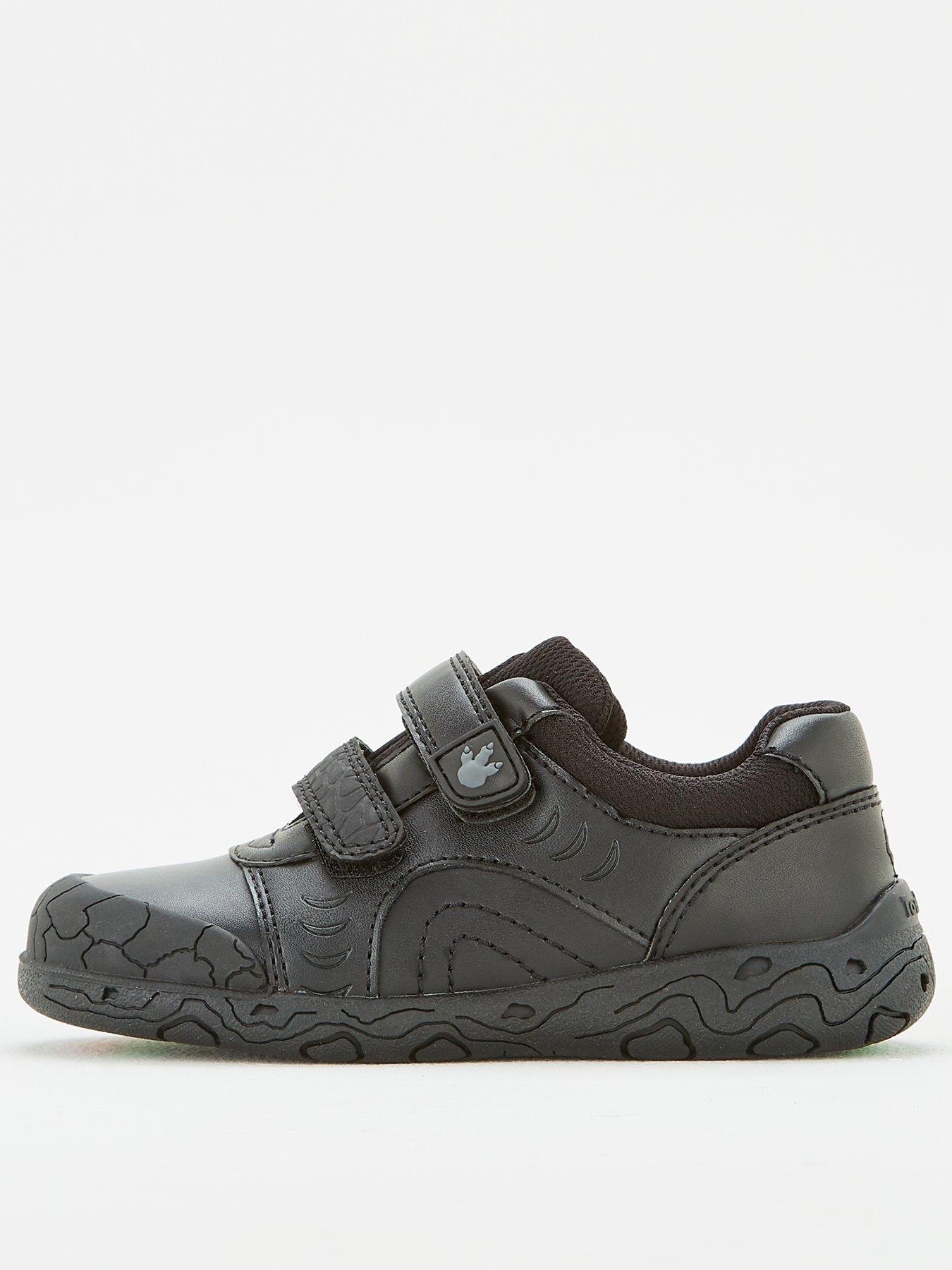 Image 3 of 6 of The Very Collection Toezone Younger Boys Dinosaur Leather School Shoe