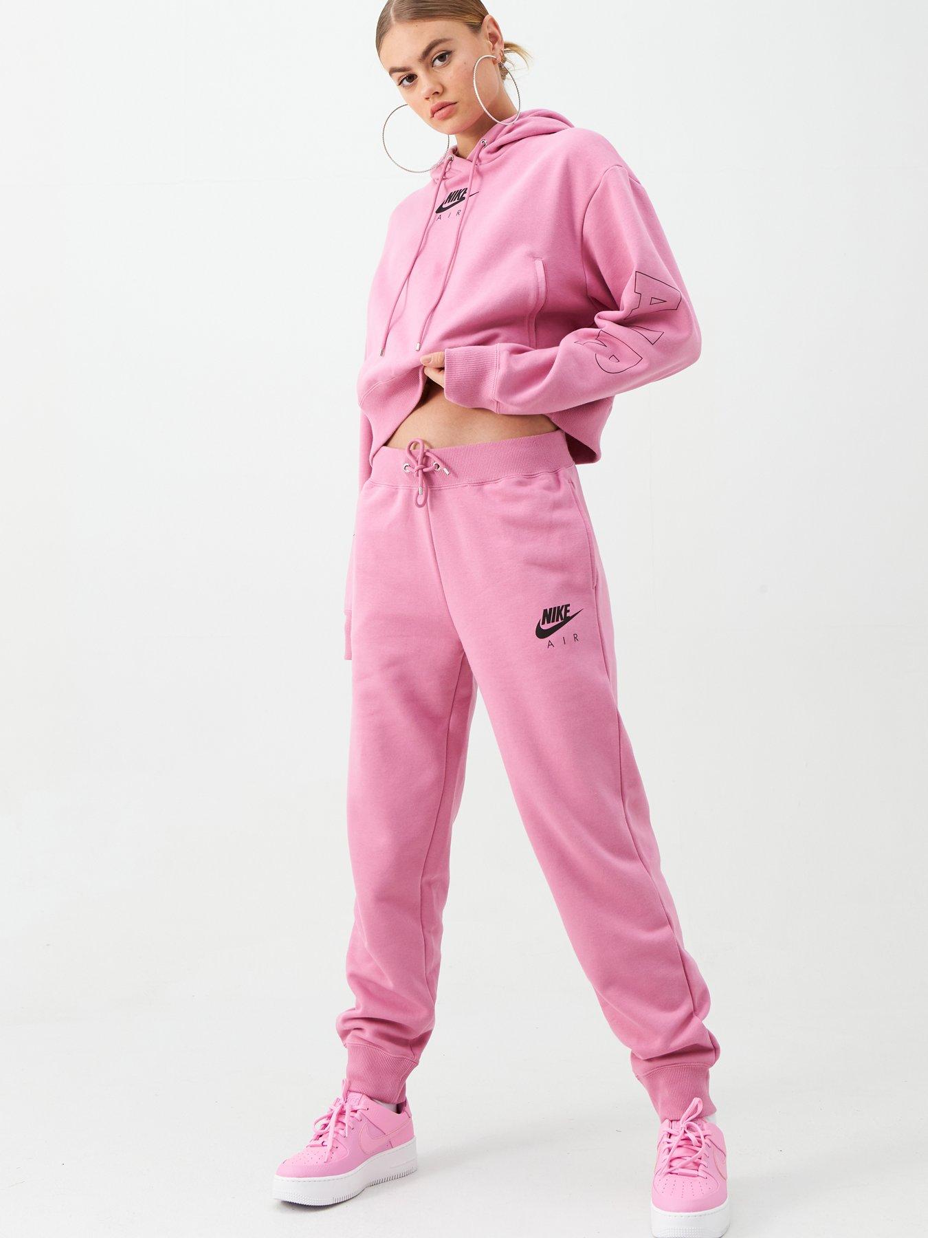 pink nike jogging pants
