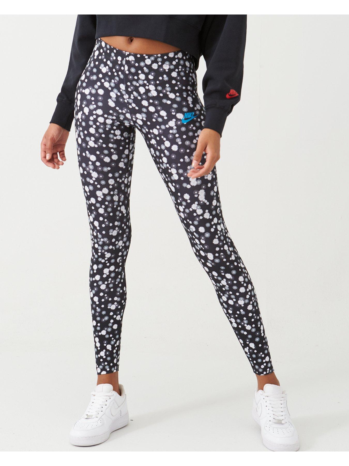 nike heritage floral leggings