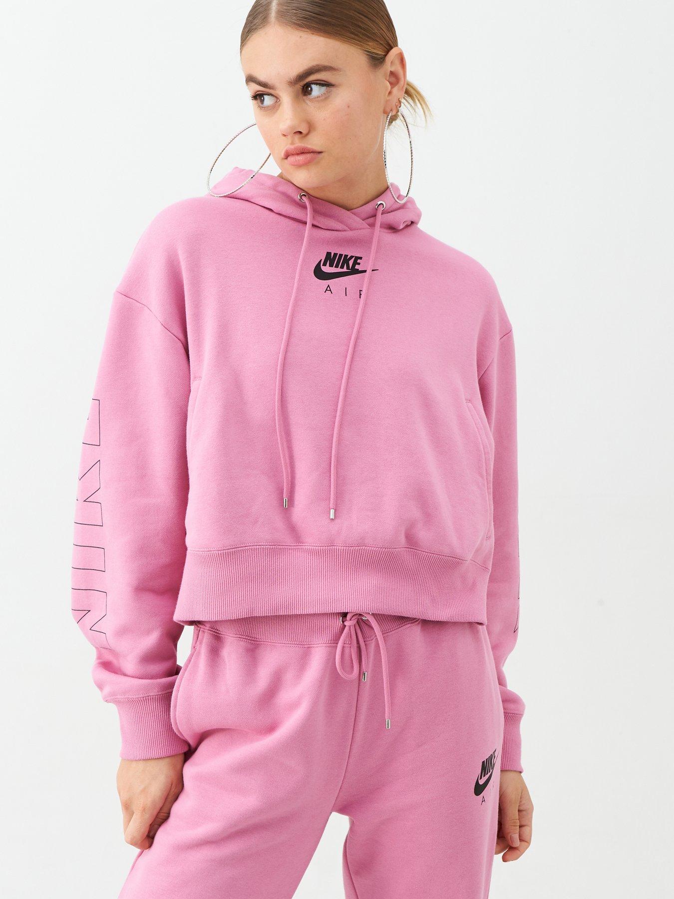 nike air hoodie pink