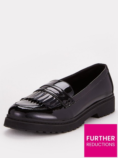 v-by-very-girls-tassel-leather-school-loafer-black