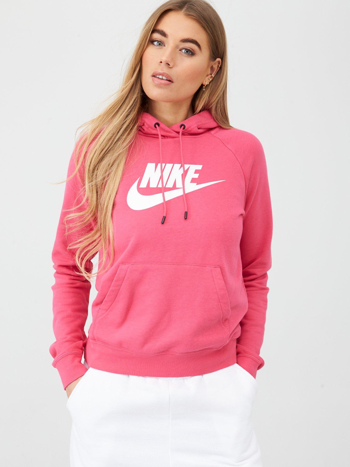 watermelon pink nike hoodie