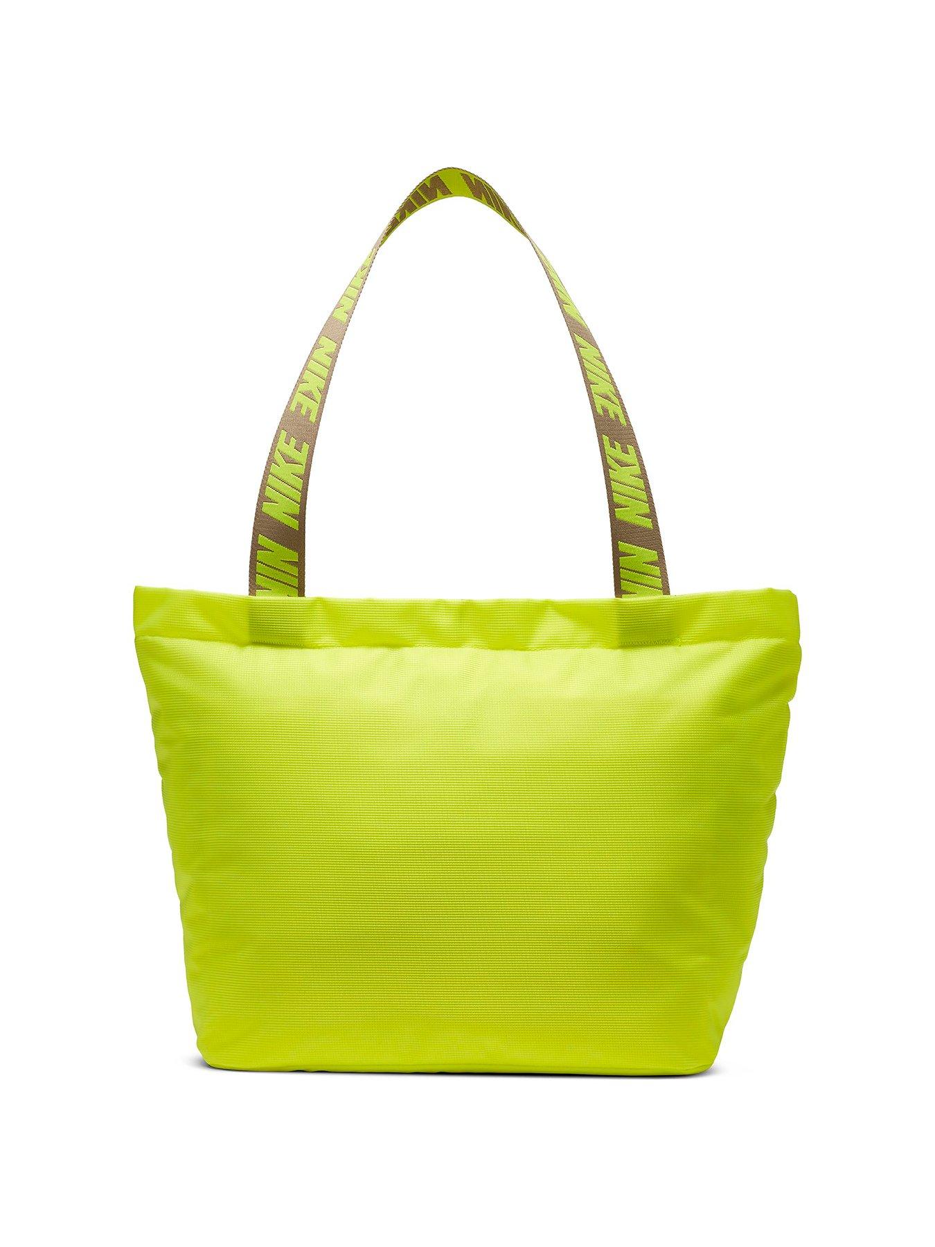 lime green nike bag