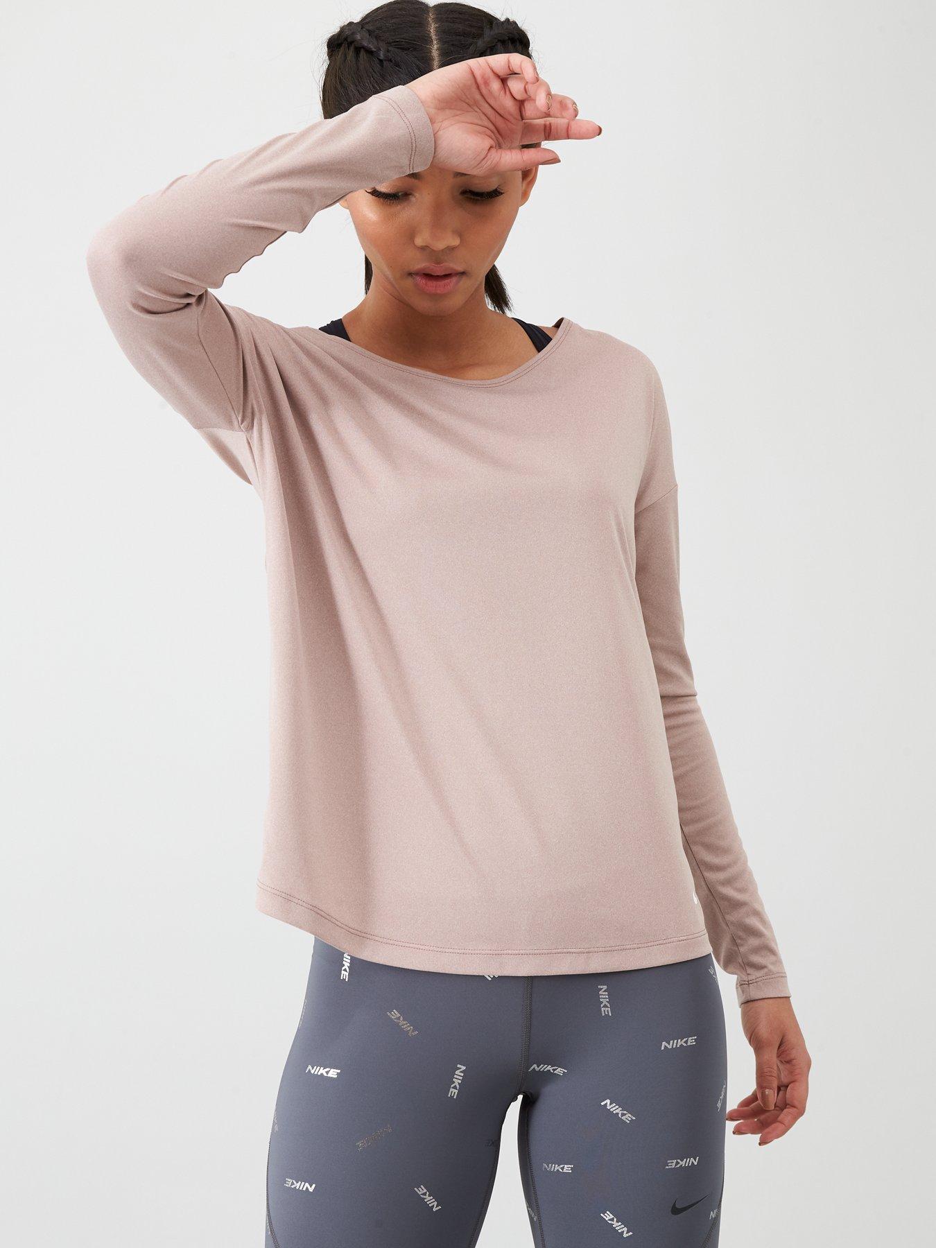 nike mauve top