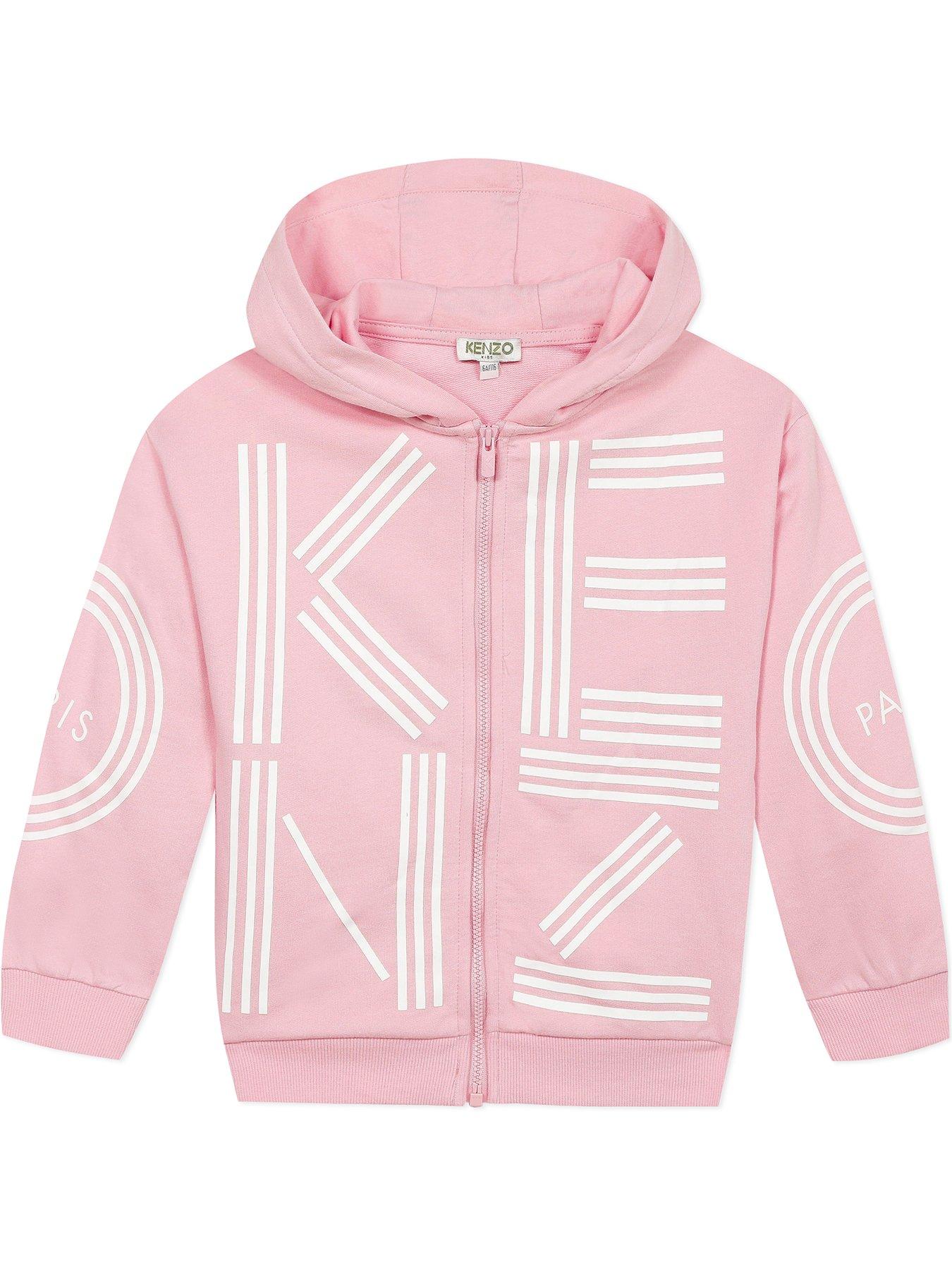 kenzo pink hoodie