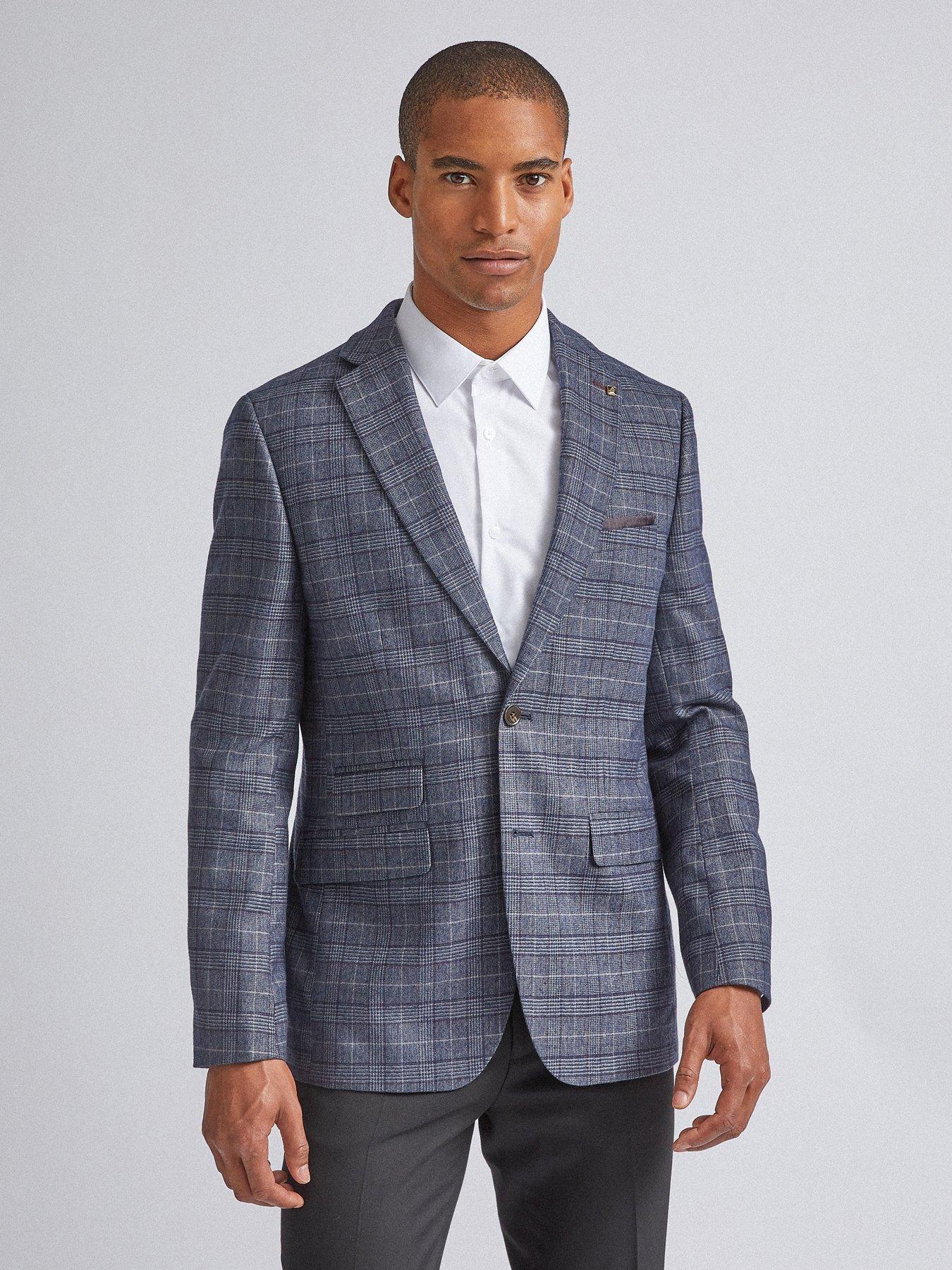 Burton Menswear London Burton Highlight Prince Of Wales Check Blazer review