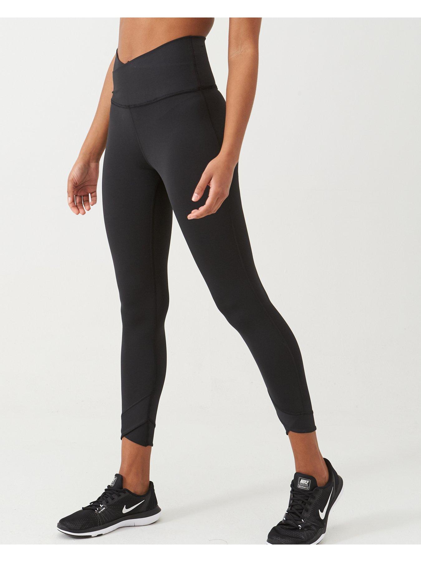 nike yoga wrap leggings