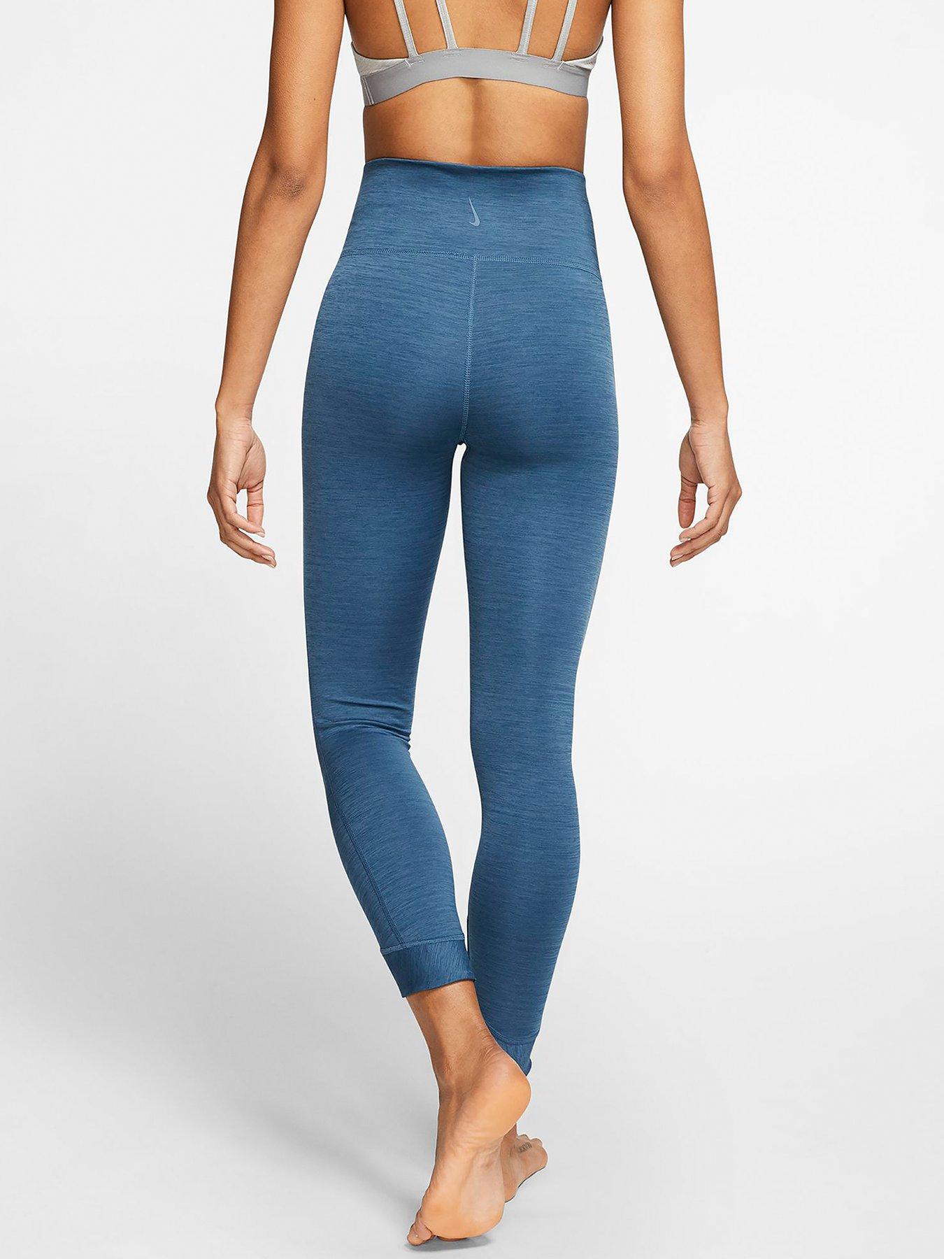 nike yoga wrap cropped leggings