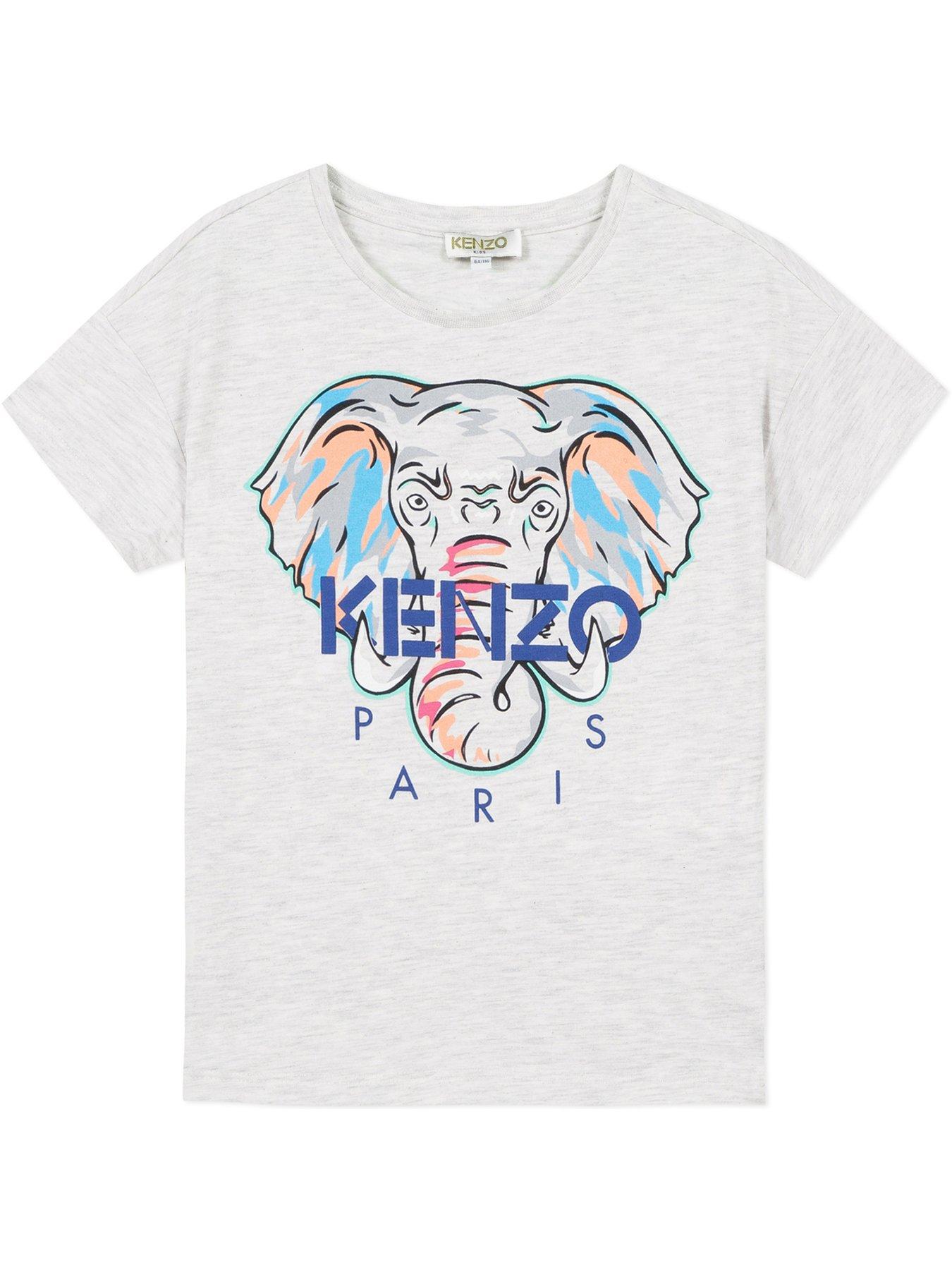 Kenzo Girls Elephant Short Sleeve T-Shirt review