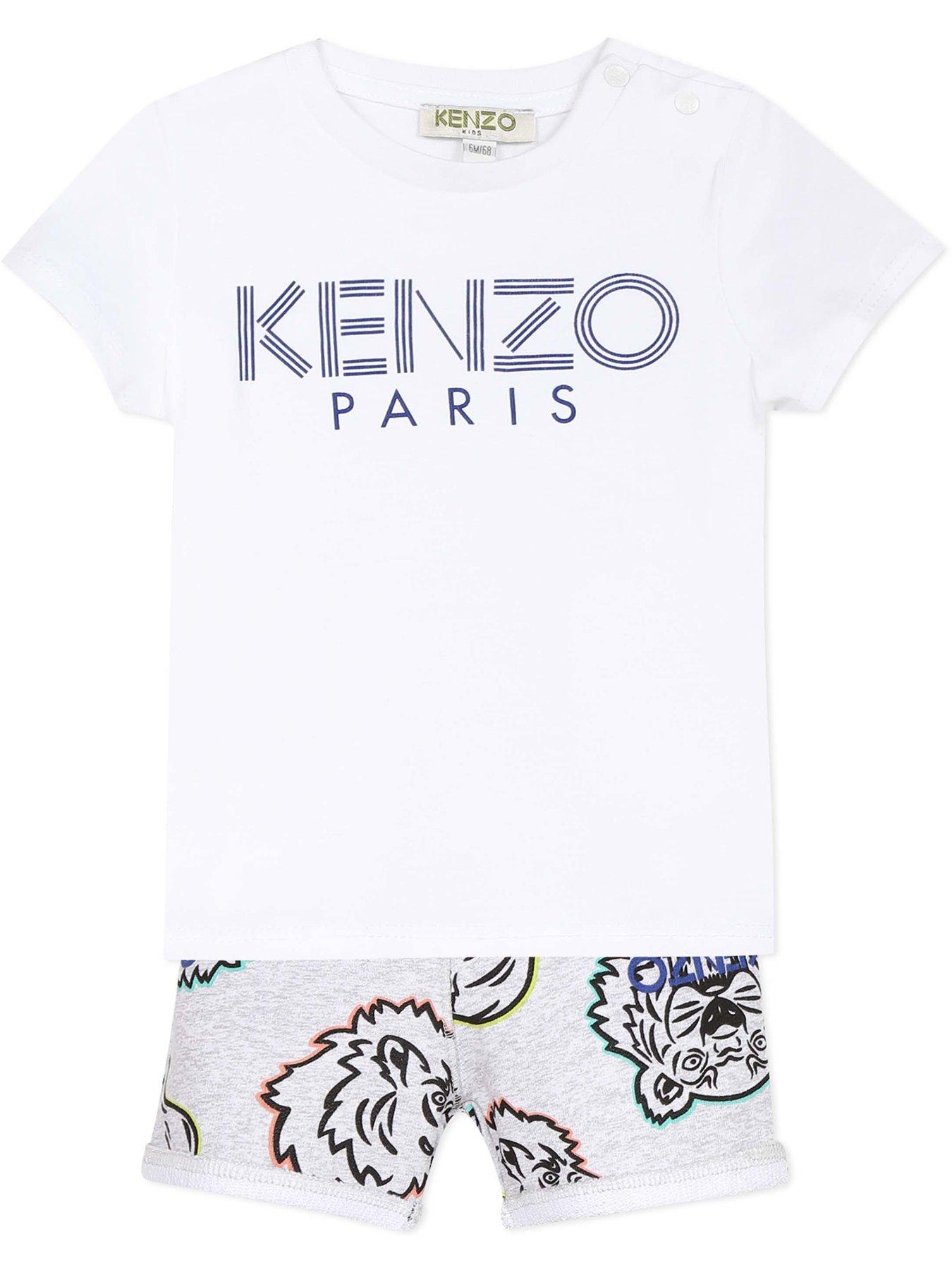 kenzo t shirt and shorts