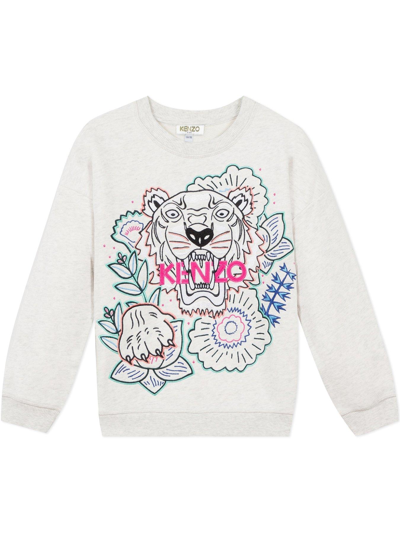 kenzo girls sweater