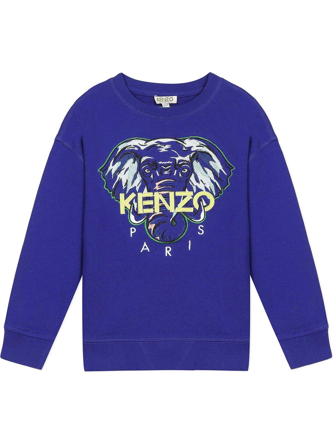 Kenzo Boys Elephant Crew Neck Sweatshirt review