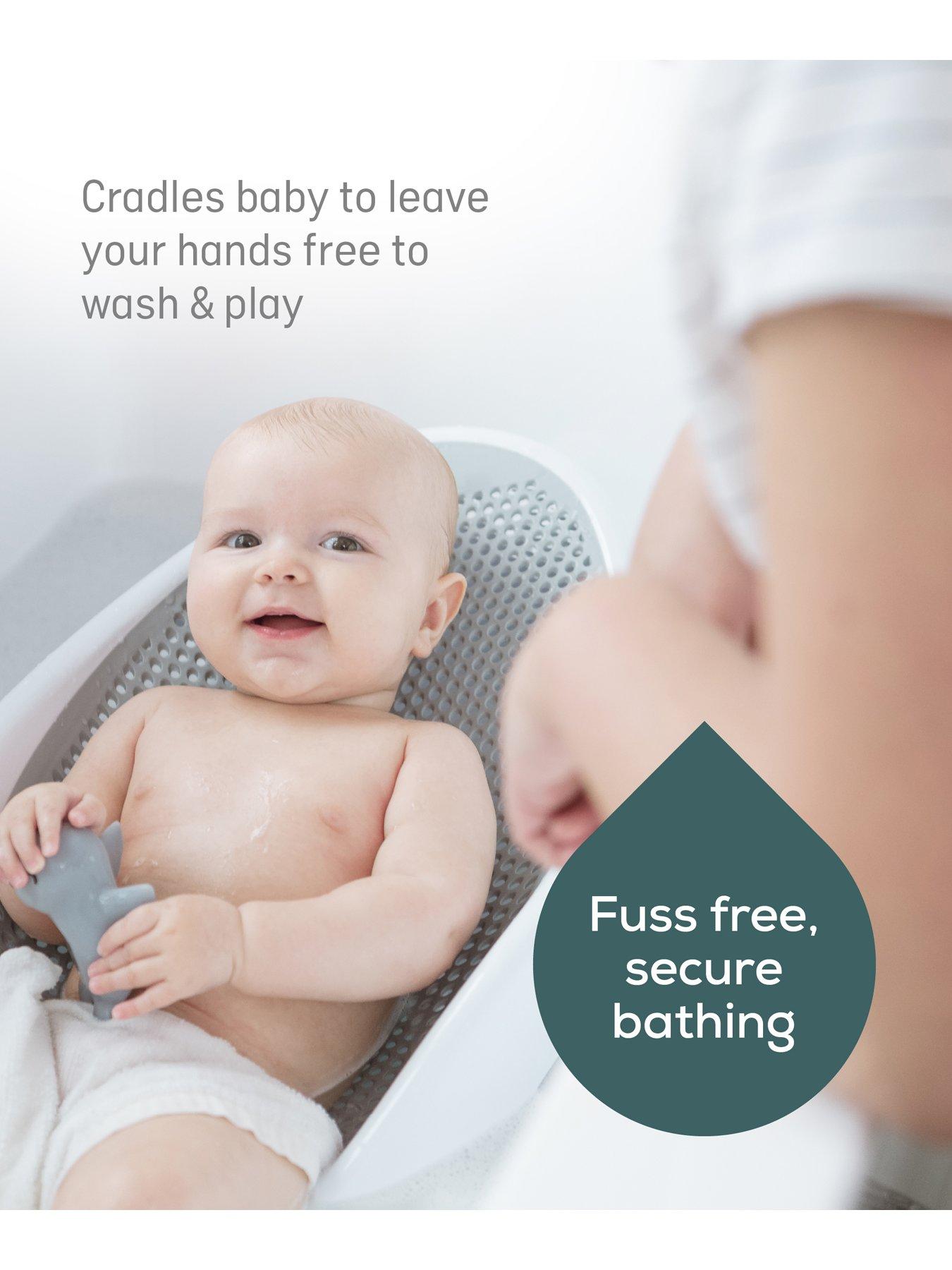 Image 3 of 6 of Angelcare Soft Touch Bath Support - Grey