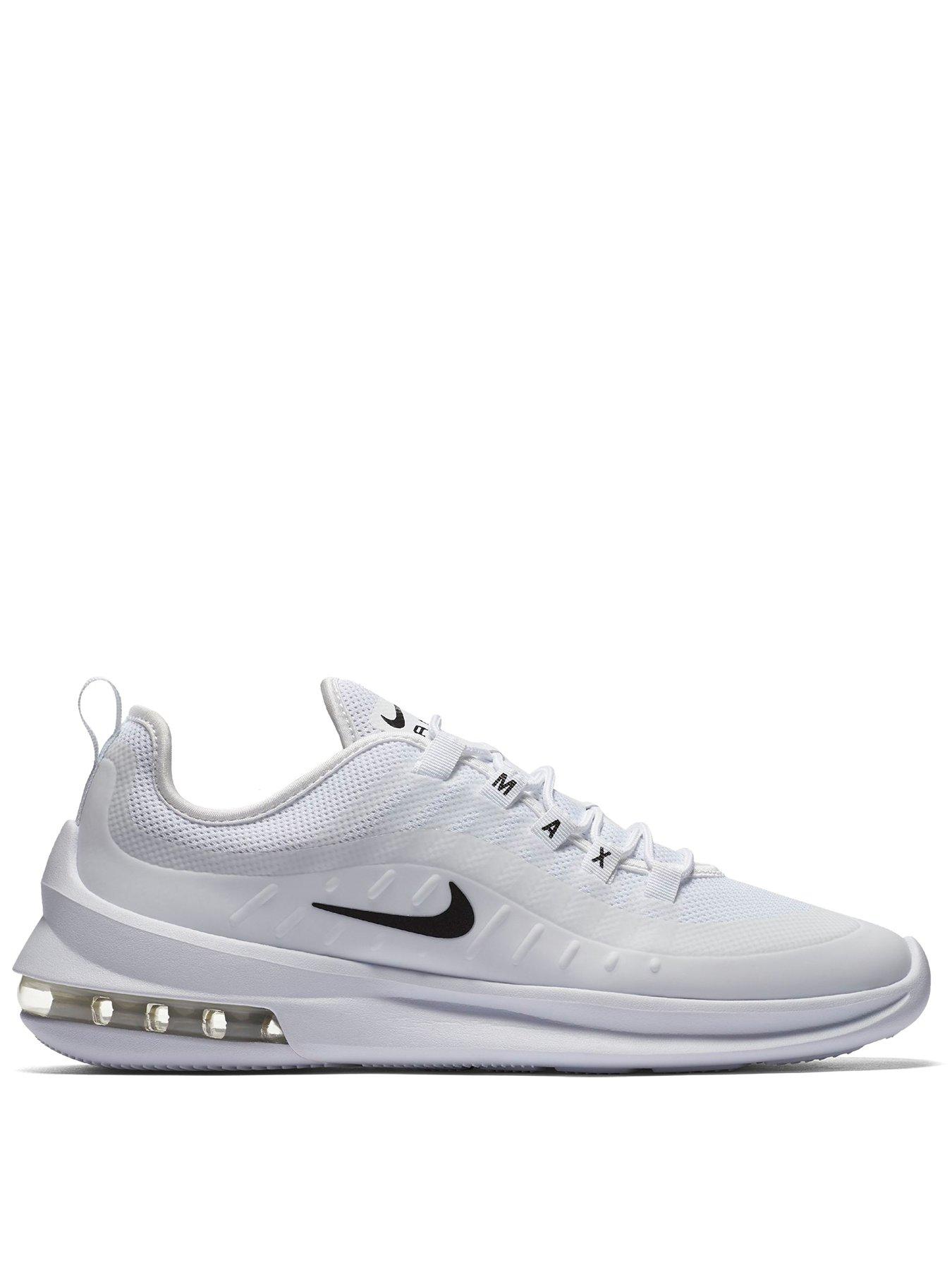 nike white air max axis trainers