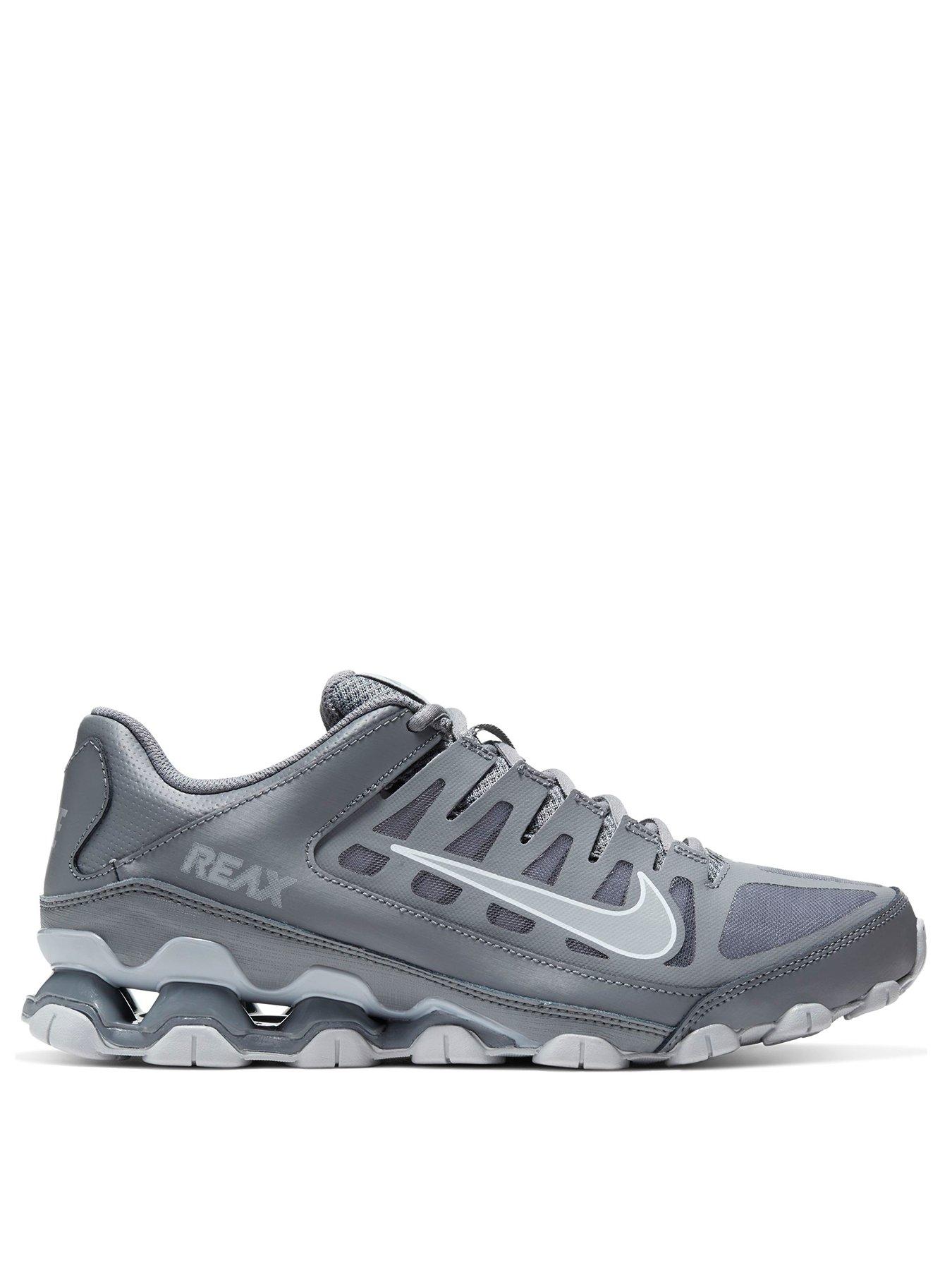 Alternativa documental ventilador Nike Reax 8 Trail - Grey/Black | very.co.uk