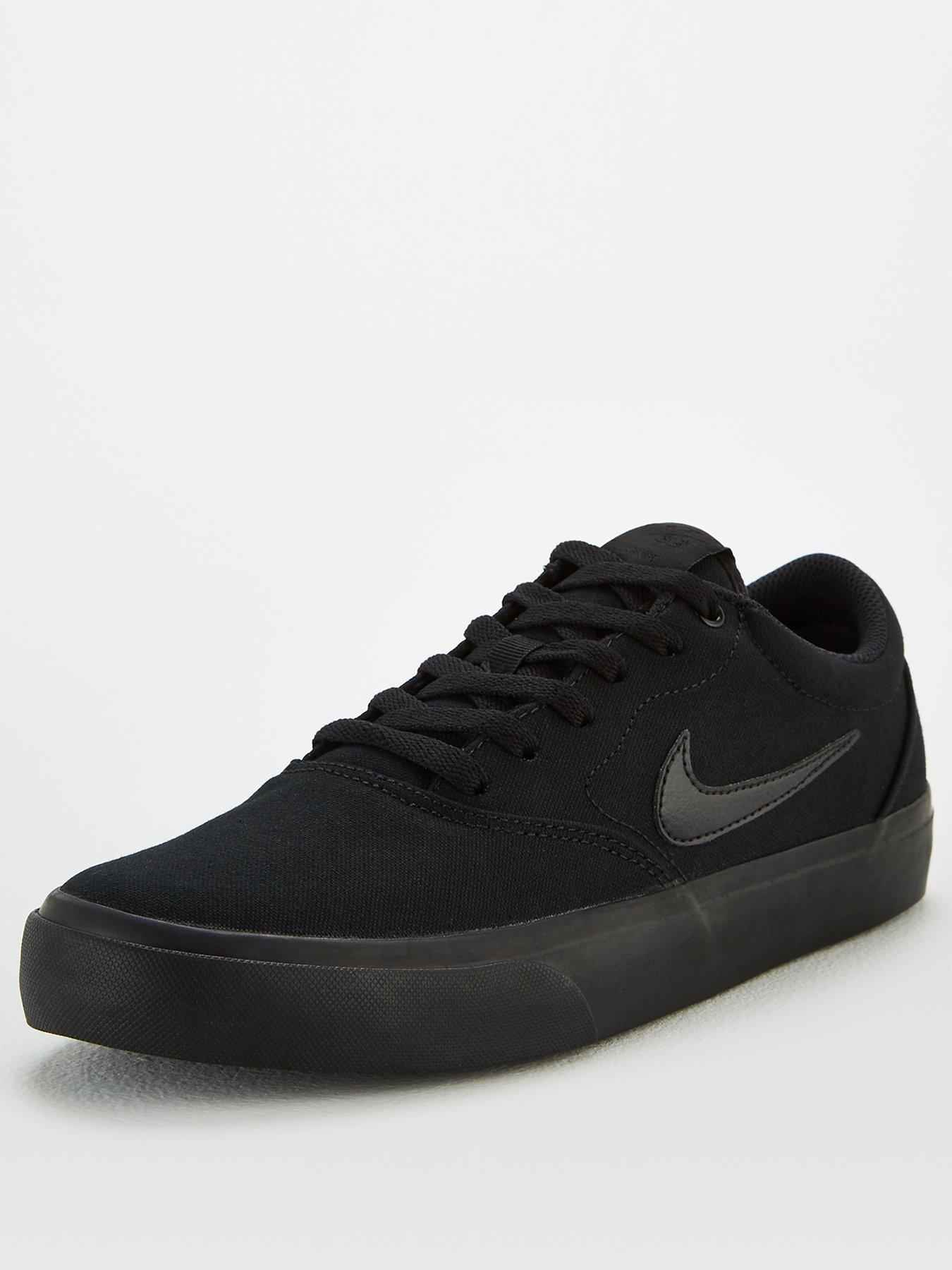 Nike SB Charge Canvas - Black | very.co.uk