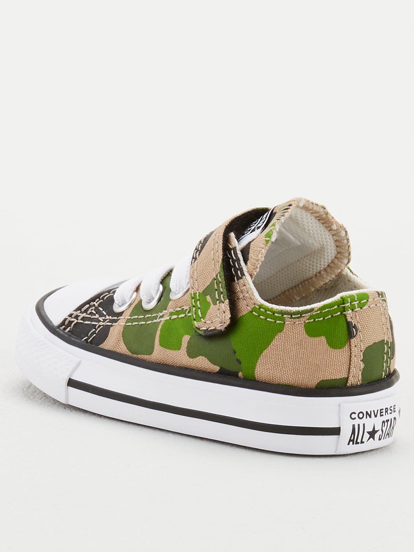 infant camo converse