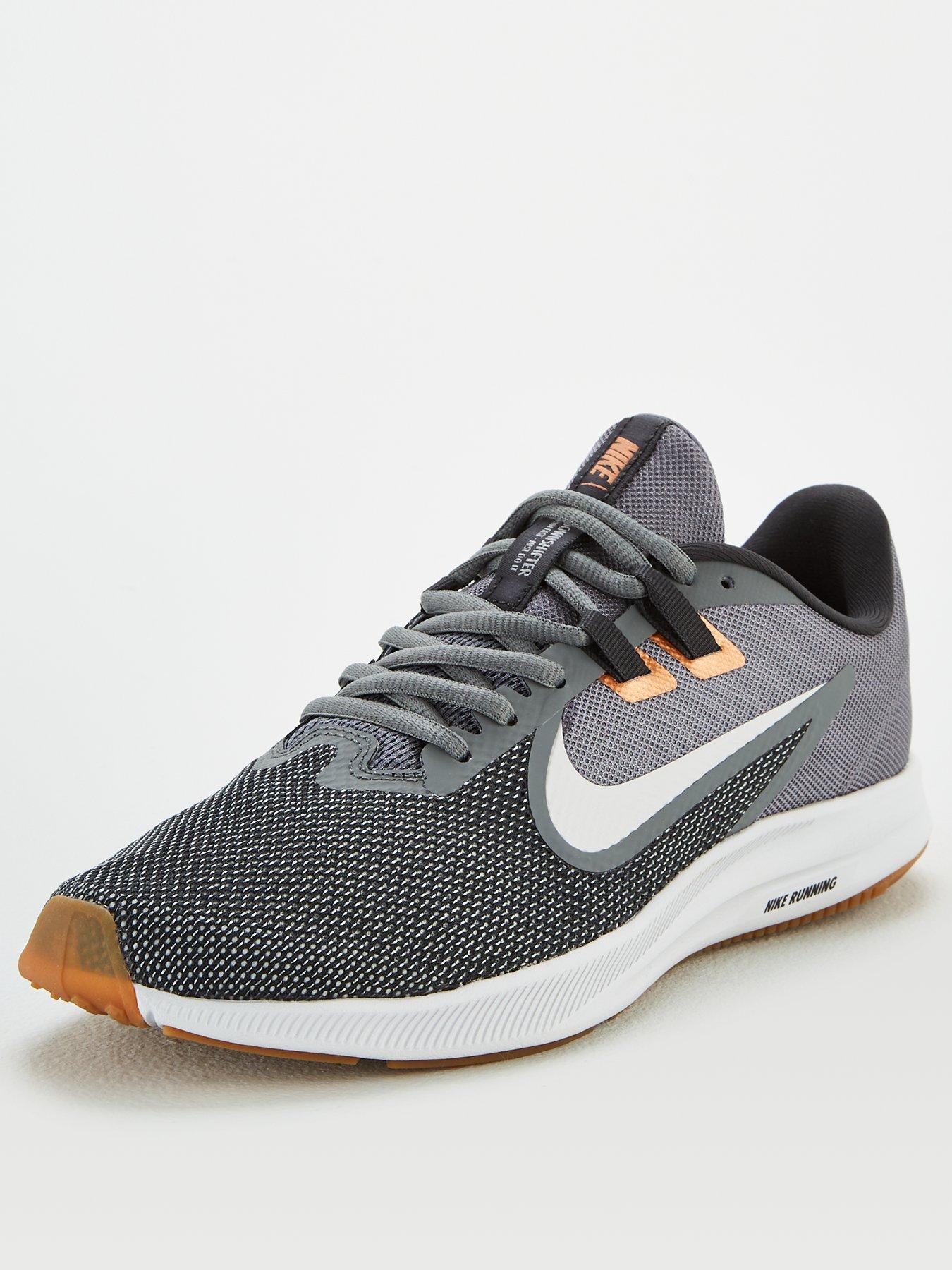 nike downshifter 9 men's grey