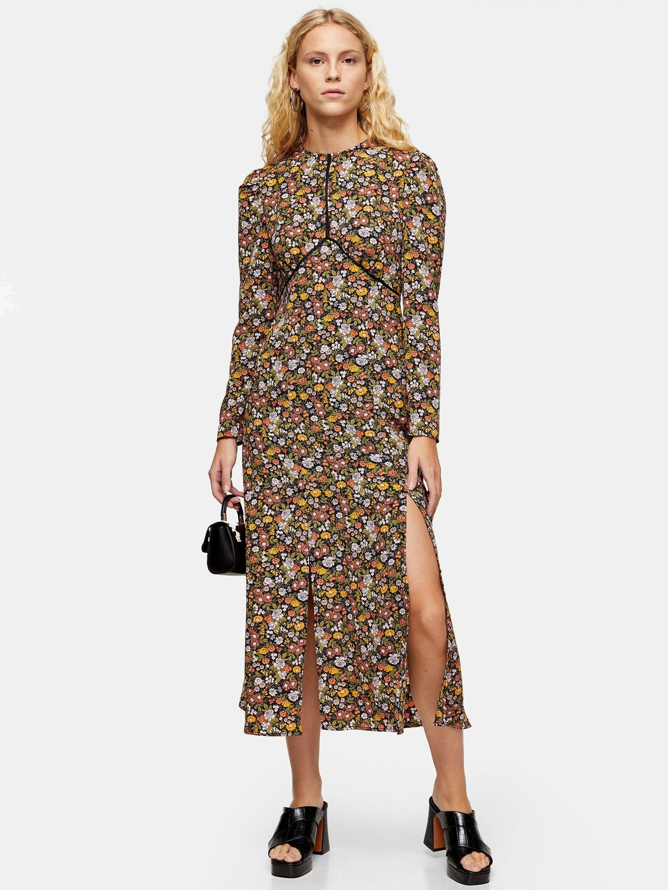topshop midi dresses