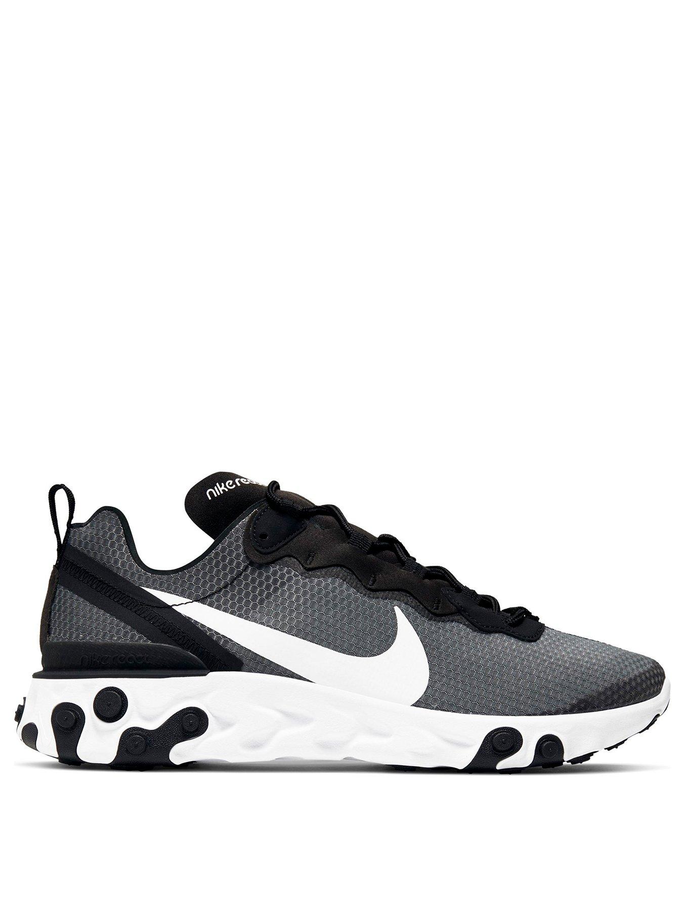 nike react trainers grey