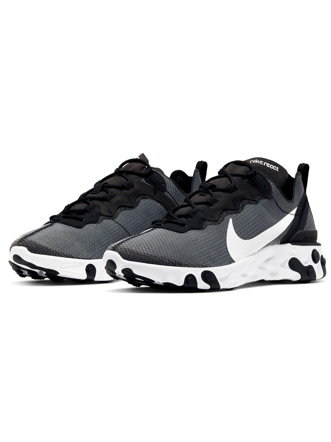 Nike React Element 55 Se Grey White Black Very Co Uk