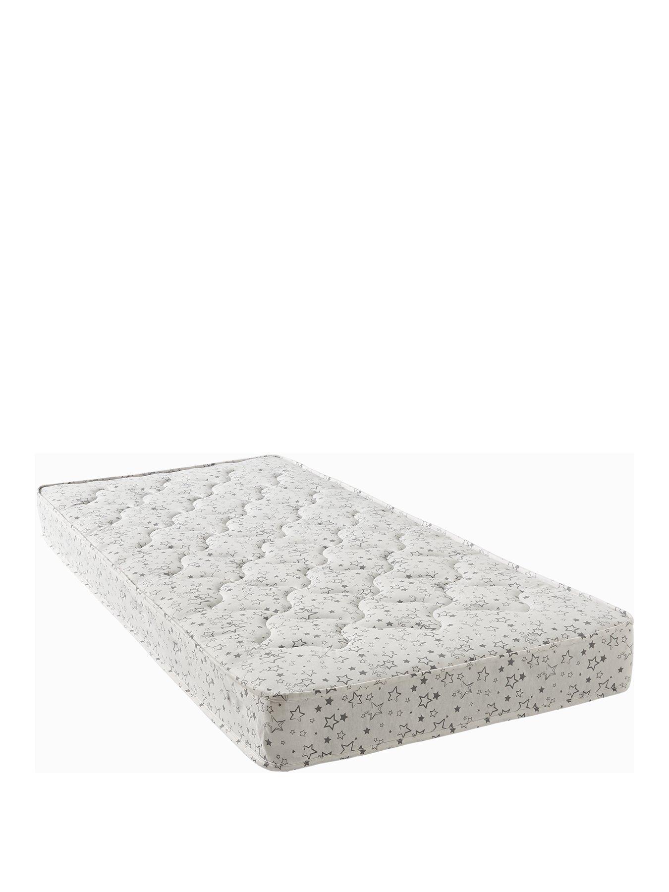 Product photograph of Airsprung Kids Standard Rolled Mattress - White from very.co.uk