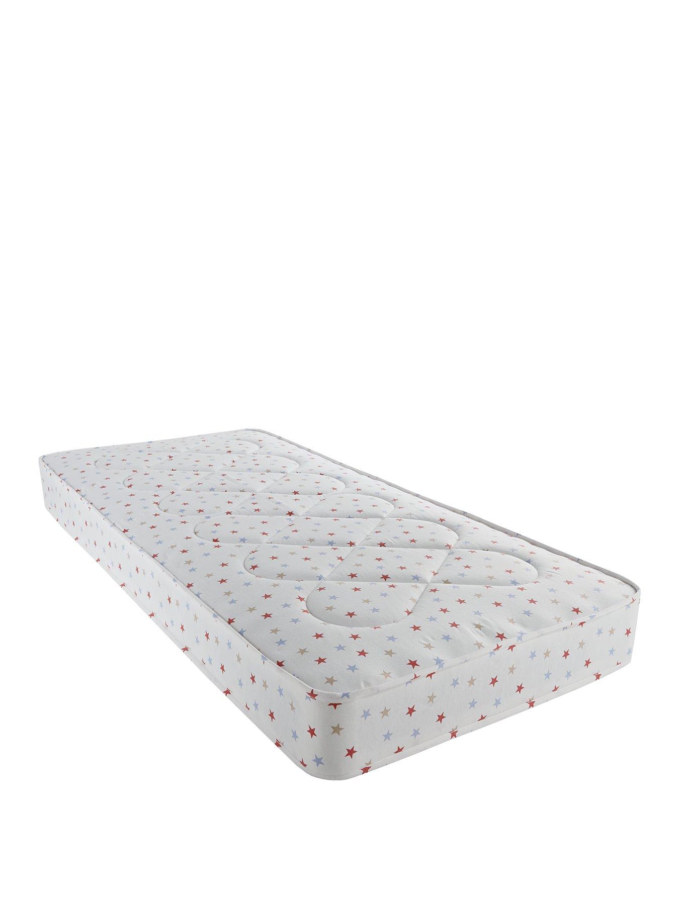 Product photograph of Airsprung Kids Mattress - Star Print from very.co.uk