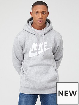 nike-club-graphic-overhead-hoodie-dark-grey