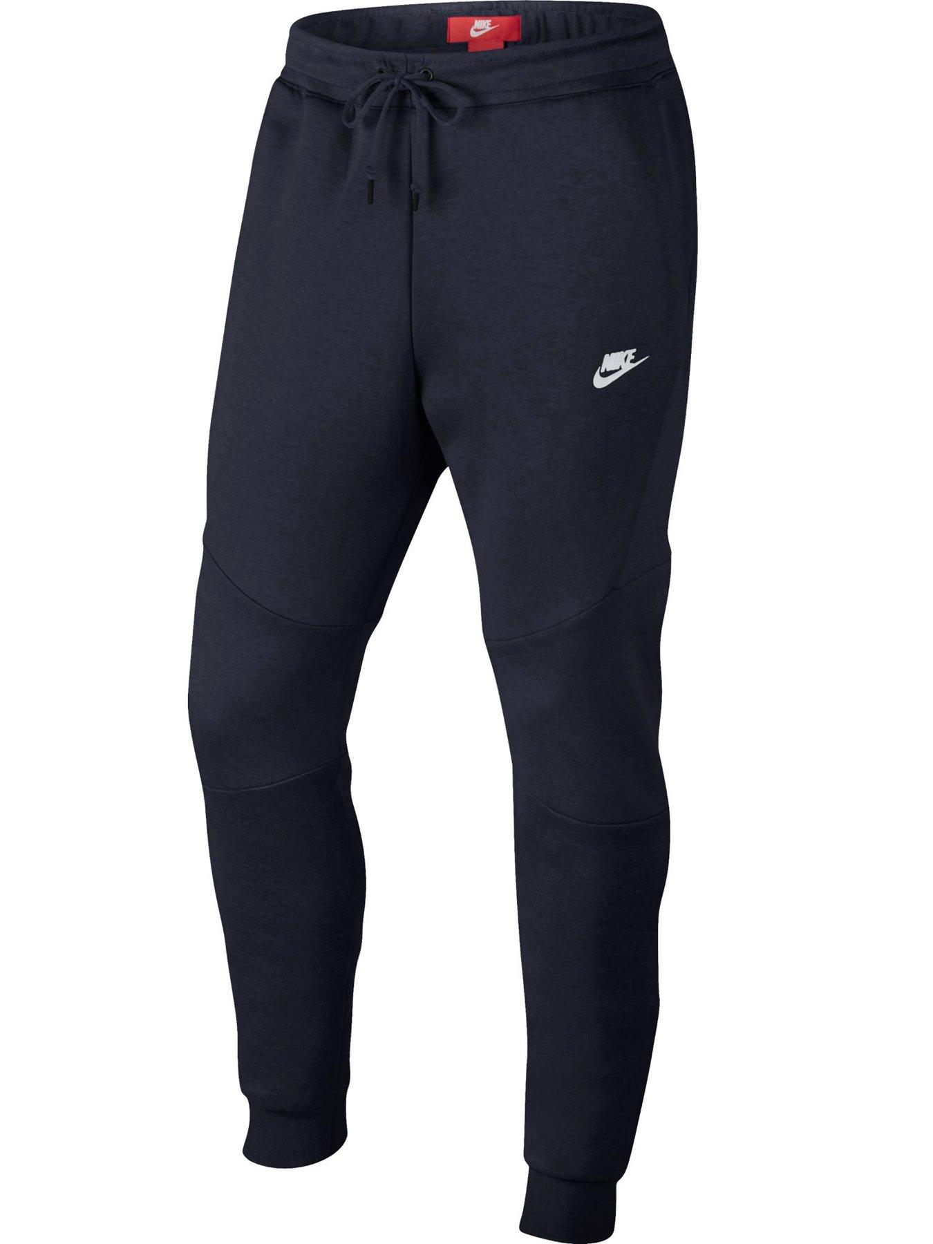 black and navy nike tech