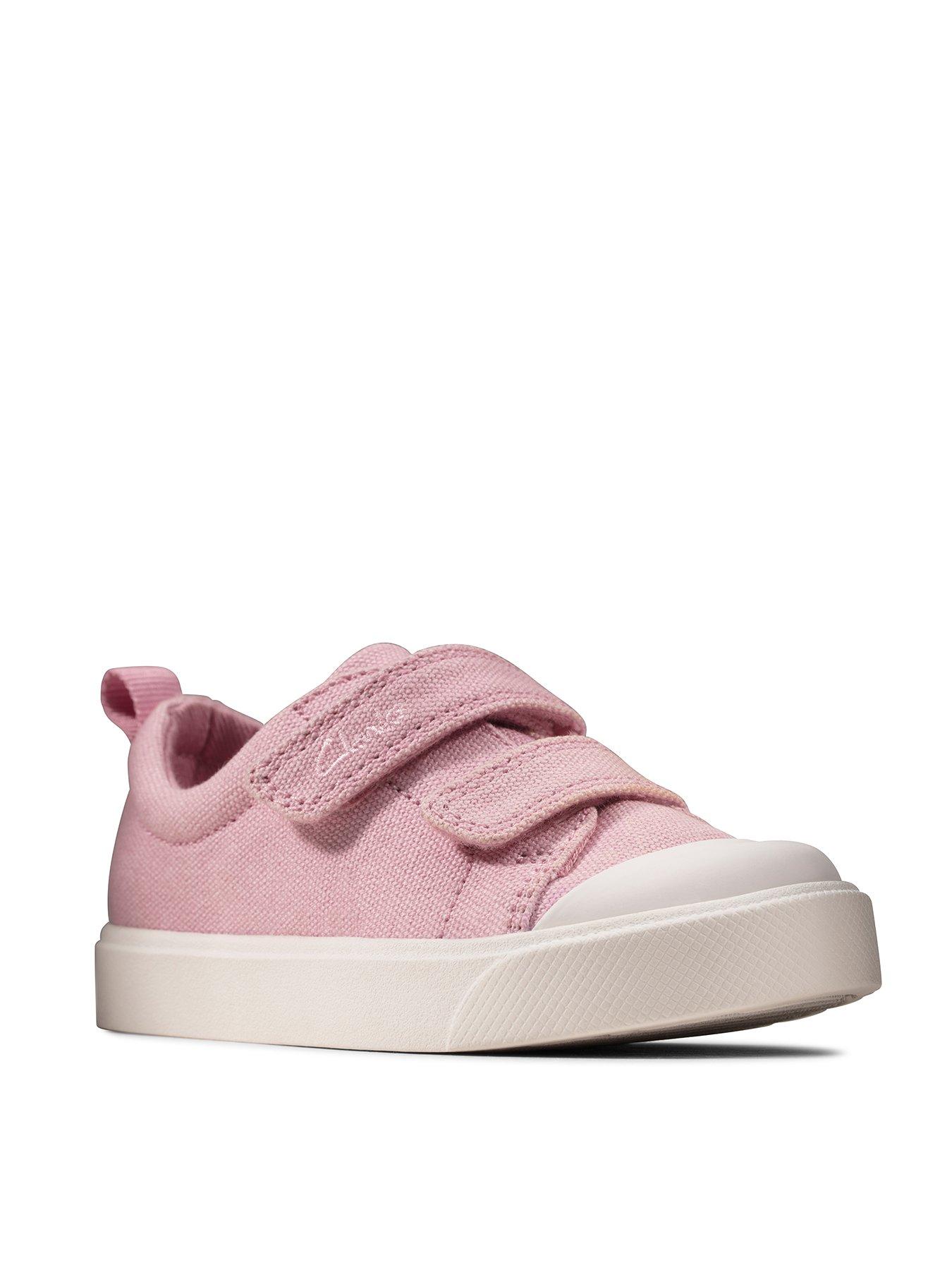 clarks canvas toddler shoes