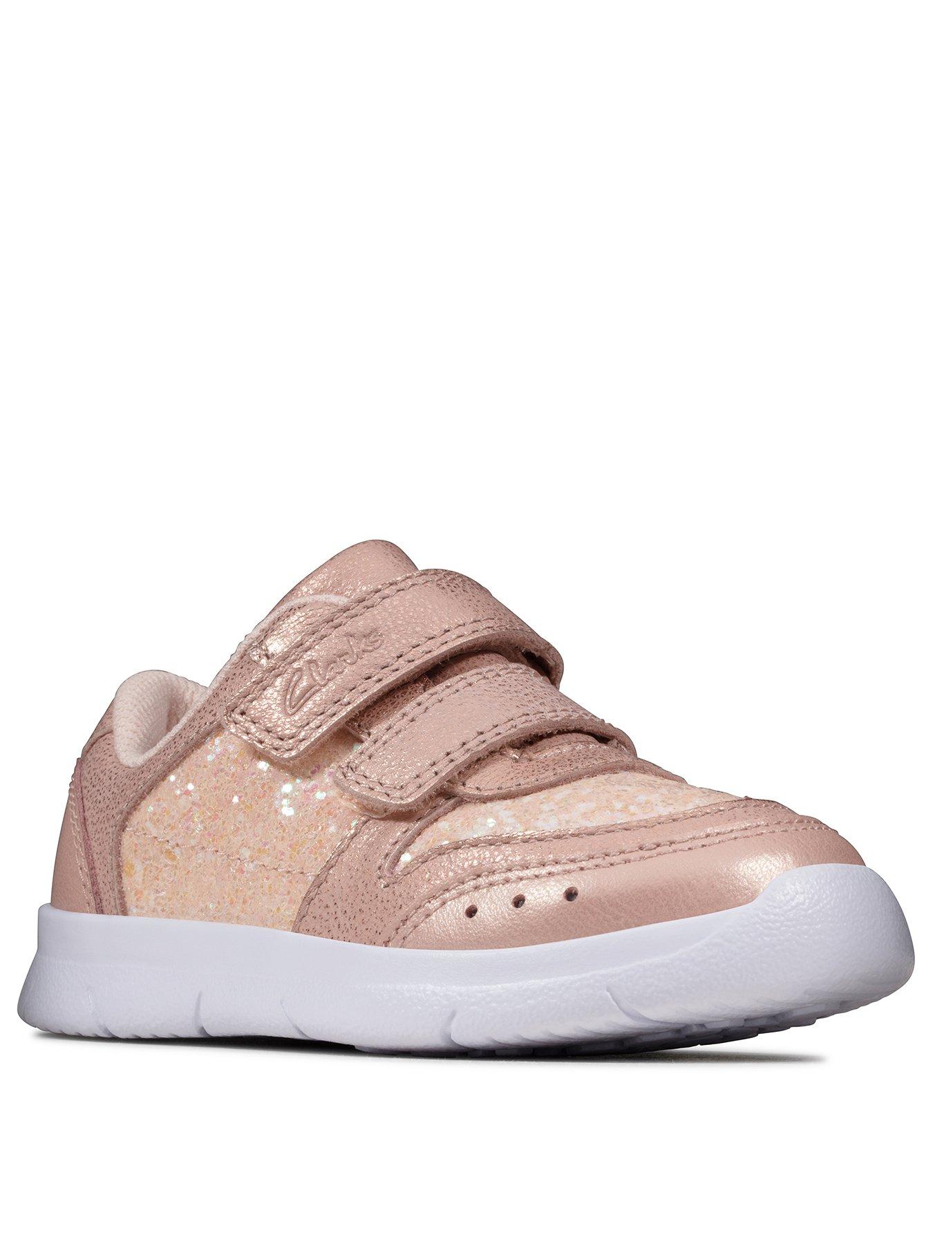 Clarks Toddler Girls Ath Sonar Trainers 