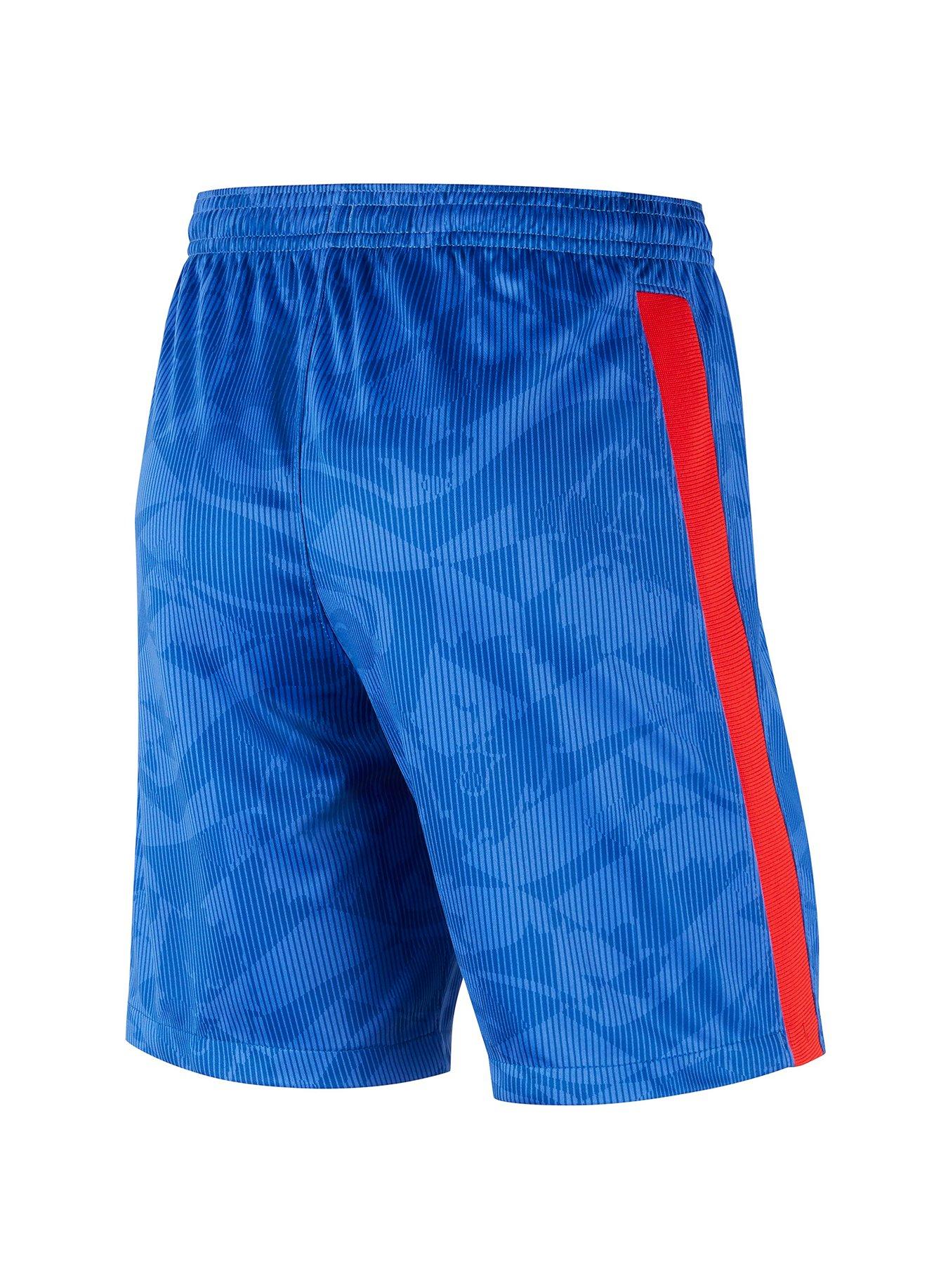 england junior away shorts