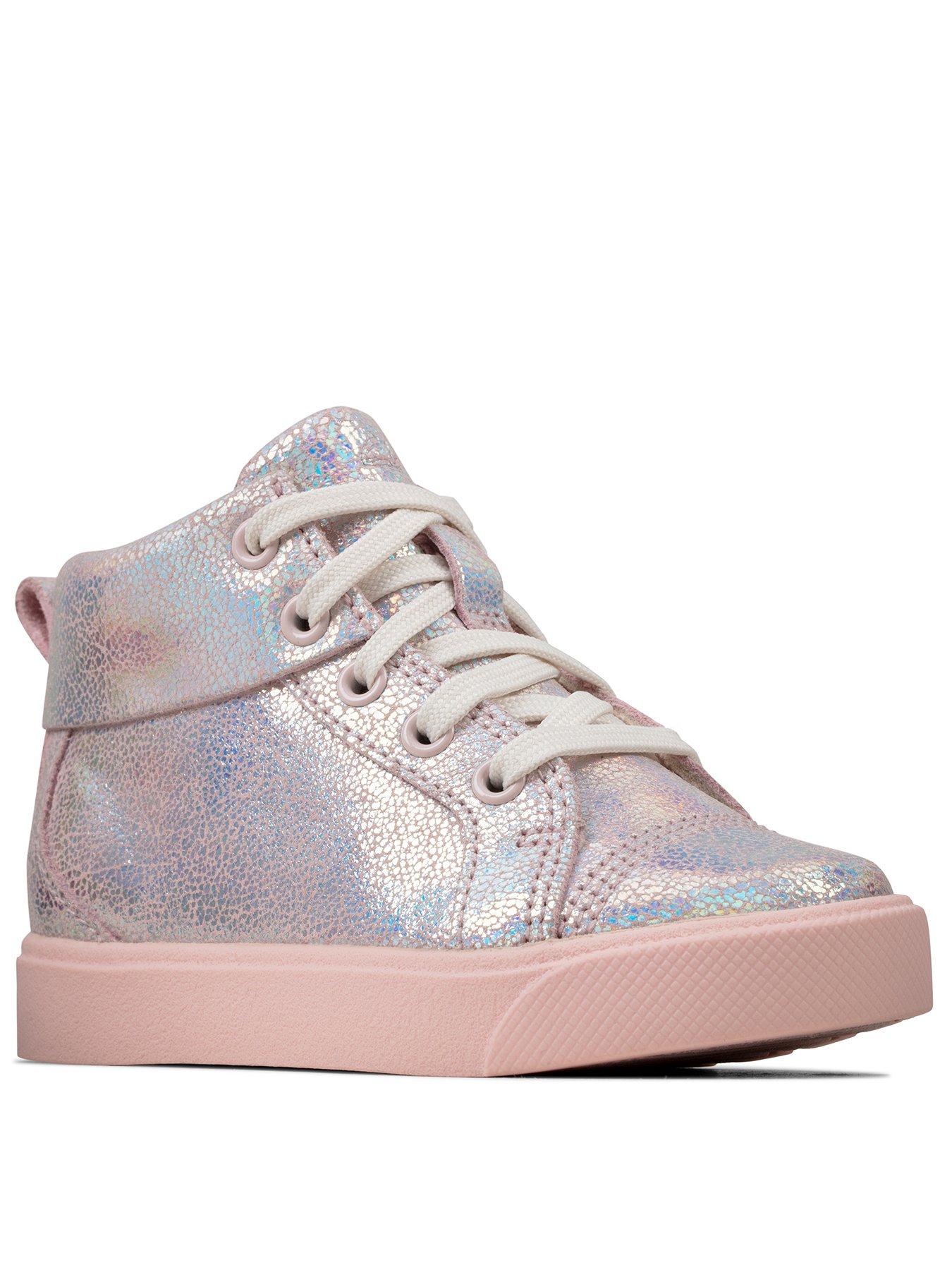 girl high top trainers