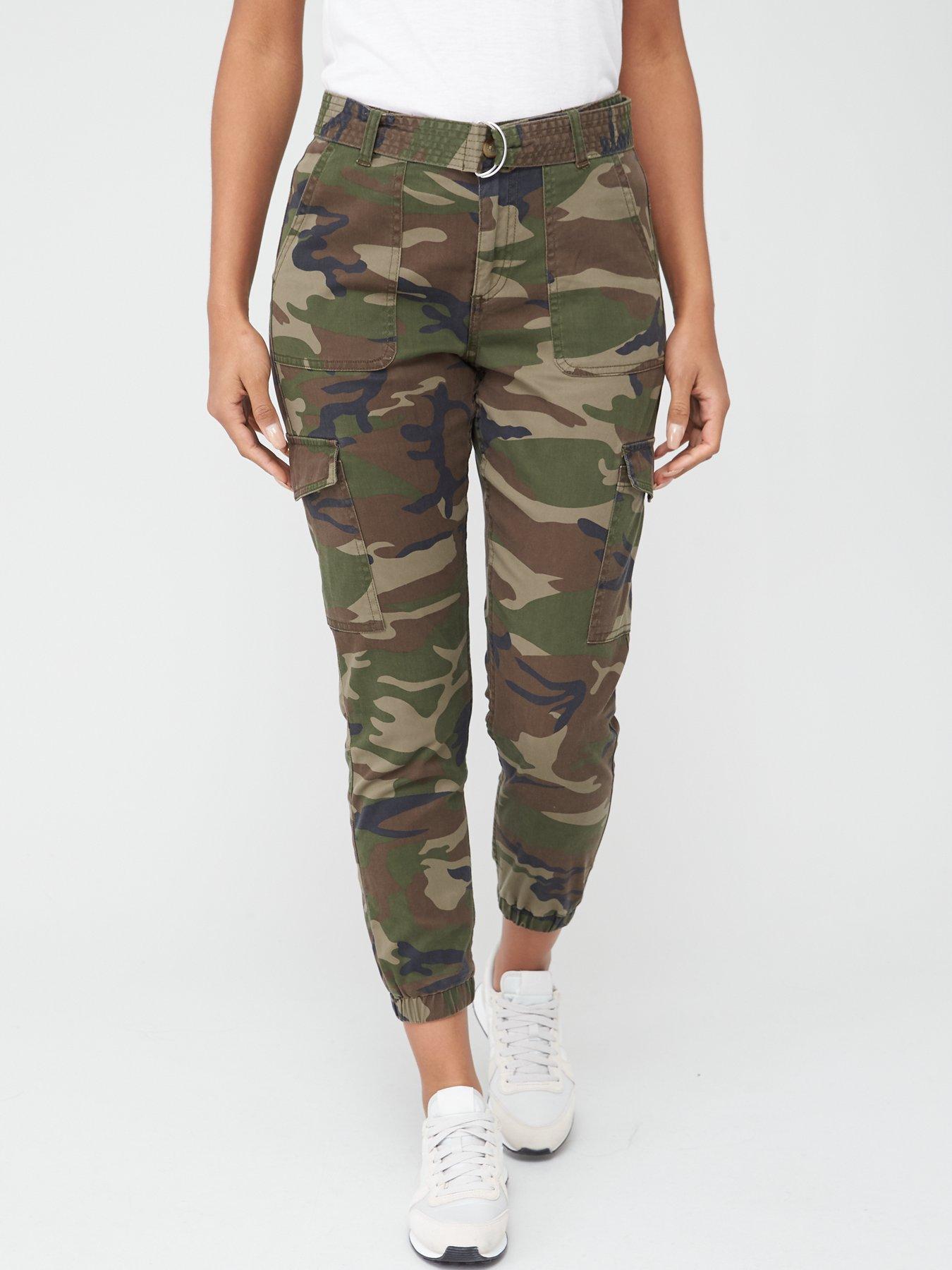 camo tracksuit bottoms womens