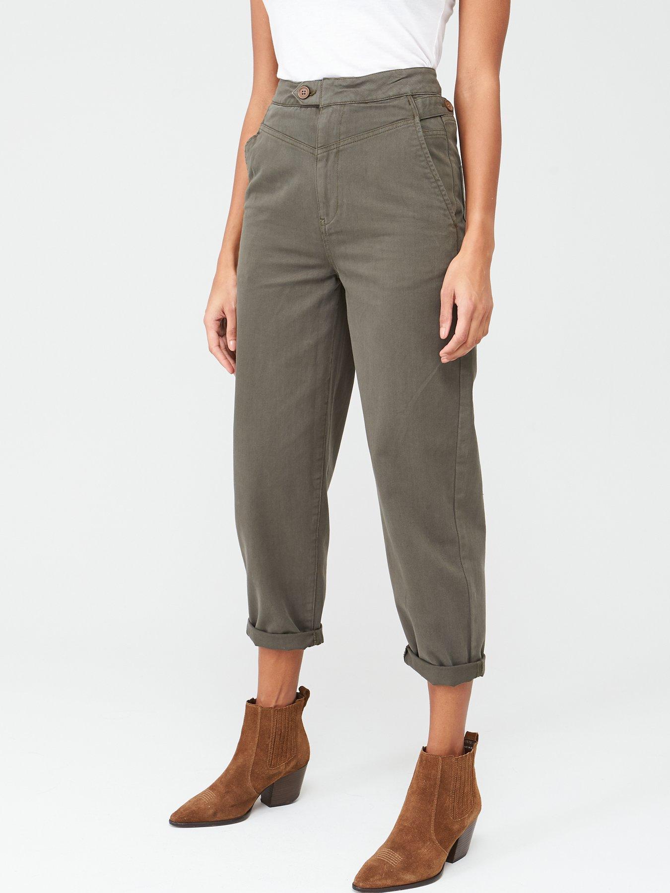 V By Very Barrel Leg Utility Chino review