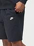 image of nike-club-jersey-shorts-blackwhite