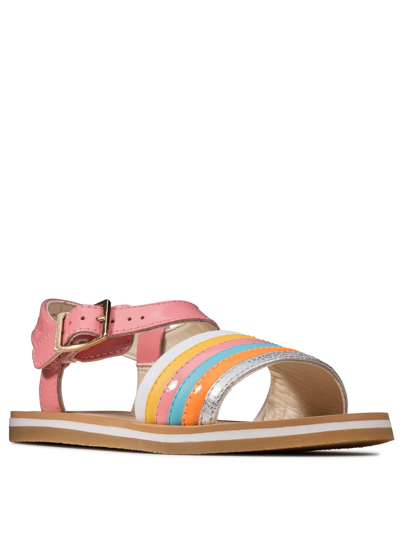 clarks girls sandals