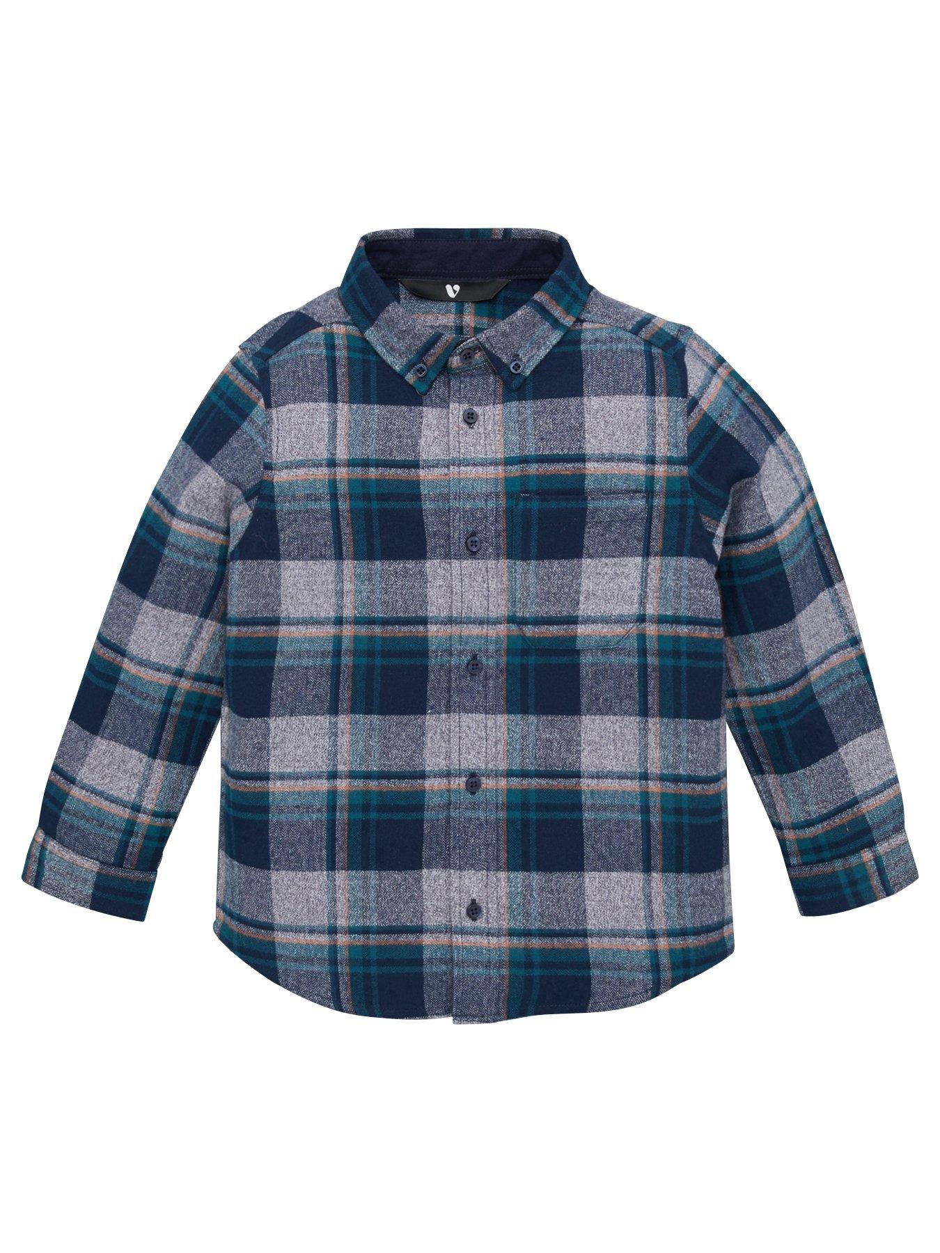 V By Very Boys Long Sleeve Checked Shirt review